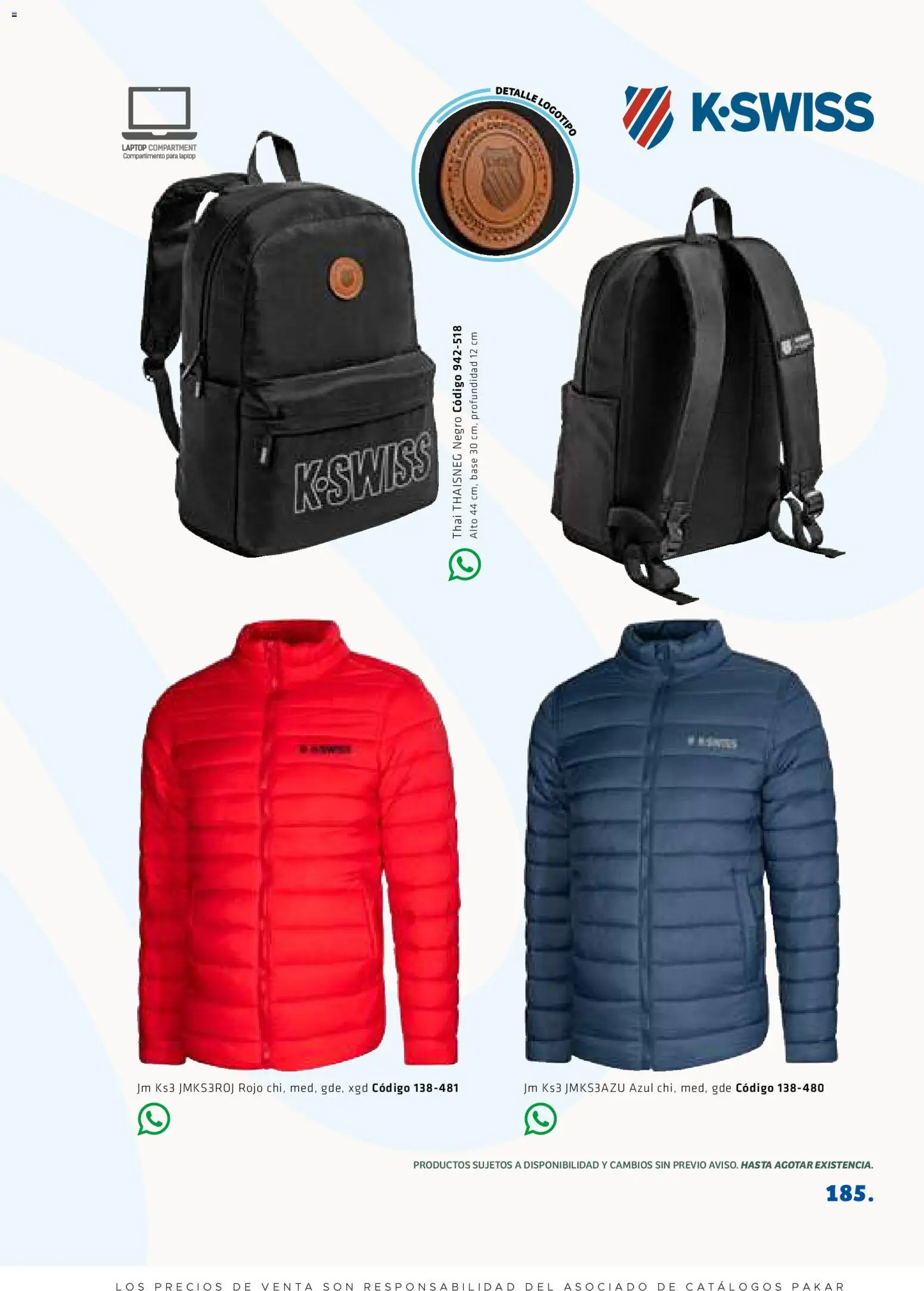 Nuevas ofertas de SC Pakar válidas en toda la República Mexicana desde el 27.02.2026. ¡Encuentra las mejores ofertas en SC Pakar catálogo Premium Men Tomo 2! | Página: 185