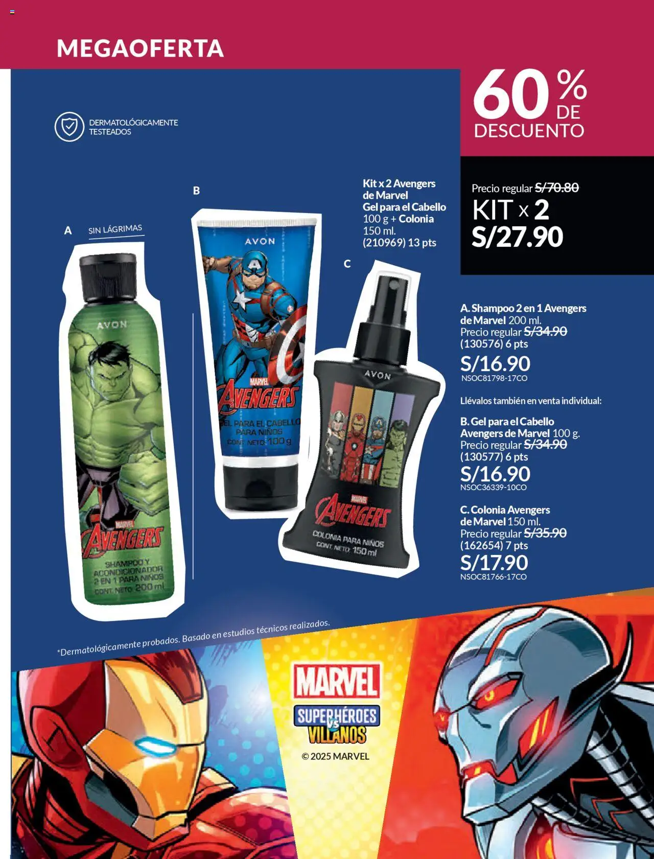 Catálogo Avon válido desde 11.08.2025 | Página: 259 | Productos: Shampoo, Acondicionador