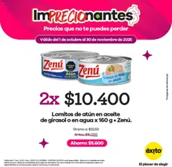 Éxito - Catálogo -  Vista previa de la revista de la tienda Éxito valido desde el 01.10.2025 | Página: 5