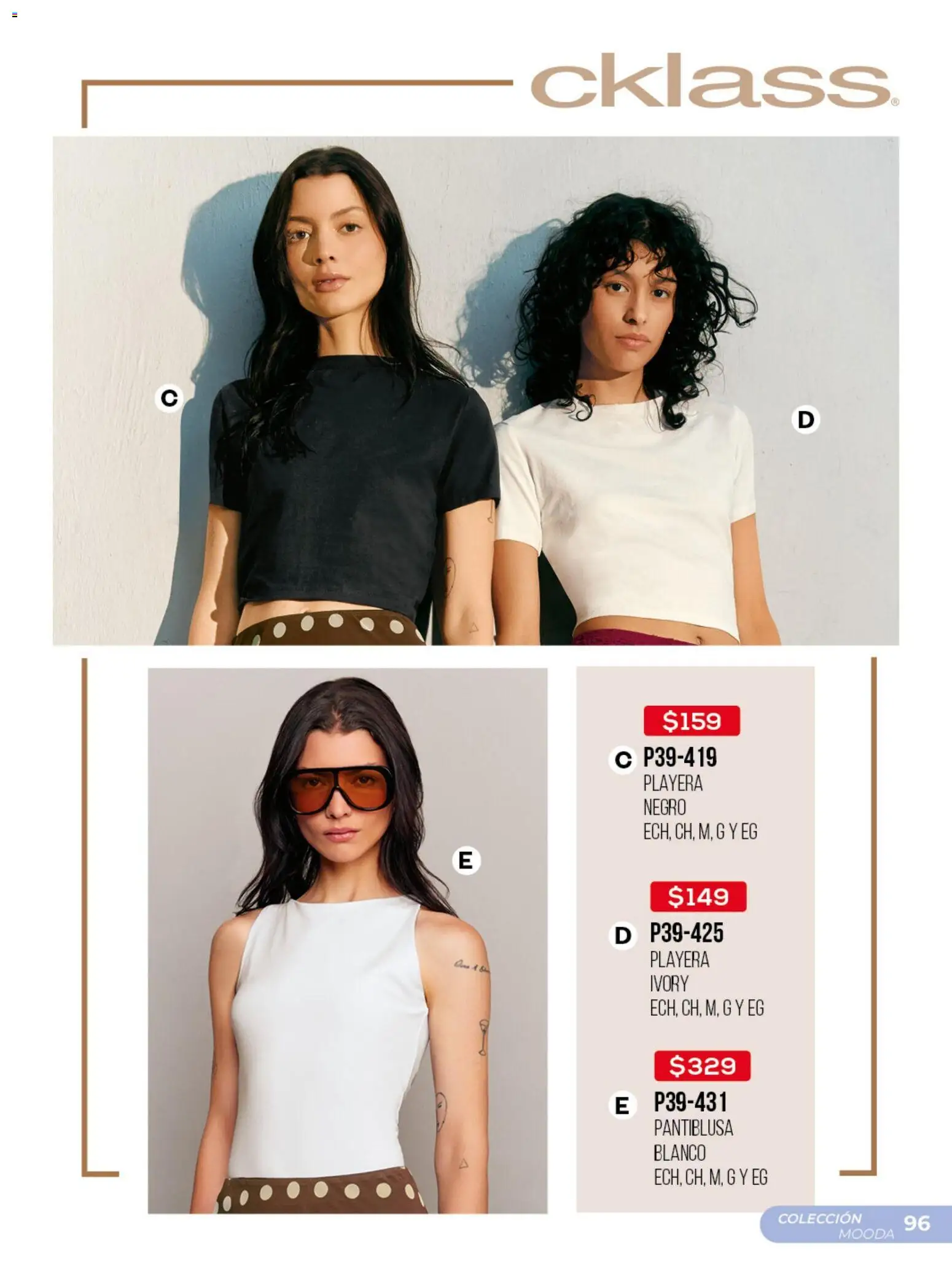 Nuevas ofertas de Cklass válidas en toda la República Mexicana desde el 13.04.2026. ¡Encuentra las mejores ofertas en Cklass catálogo Promo semanal! | Página: 97 | Productos: Playera