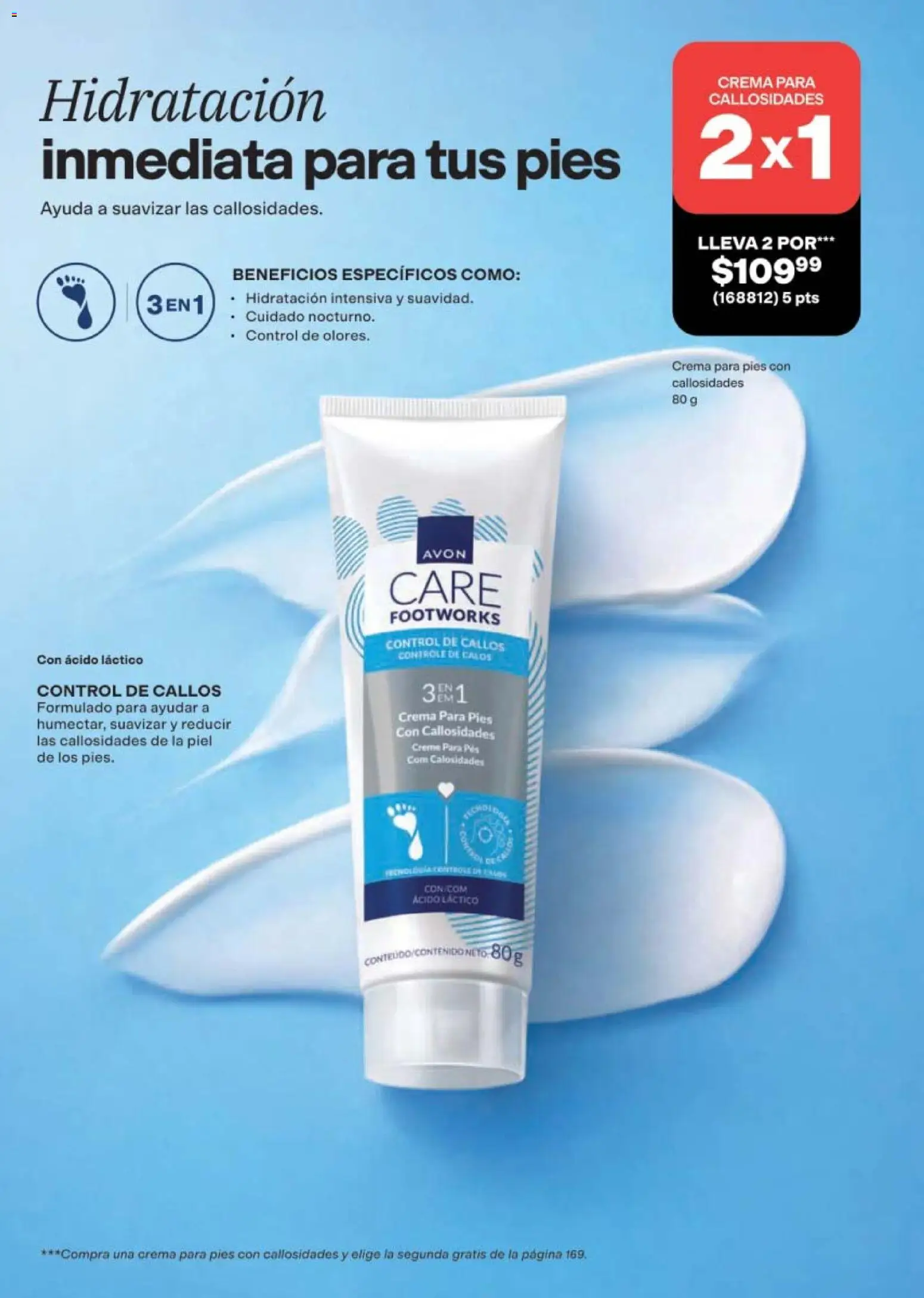 Nuevas ofertas de AVON válidas en toda la República Mexicana desde el 24.04.2026. ¡Encuentra las mejores ofertas en AVON campaña 7 2026! | Página: 169 | Productos: Crema