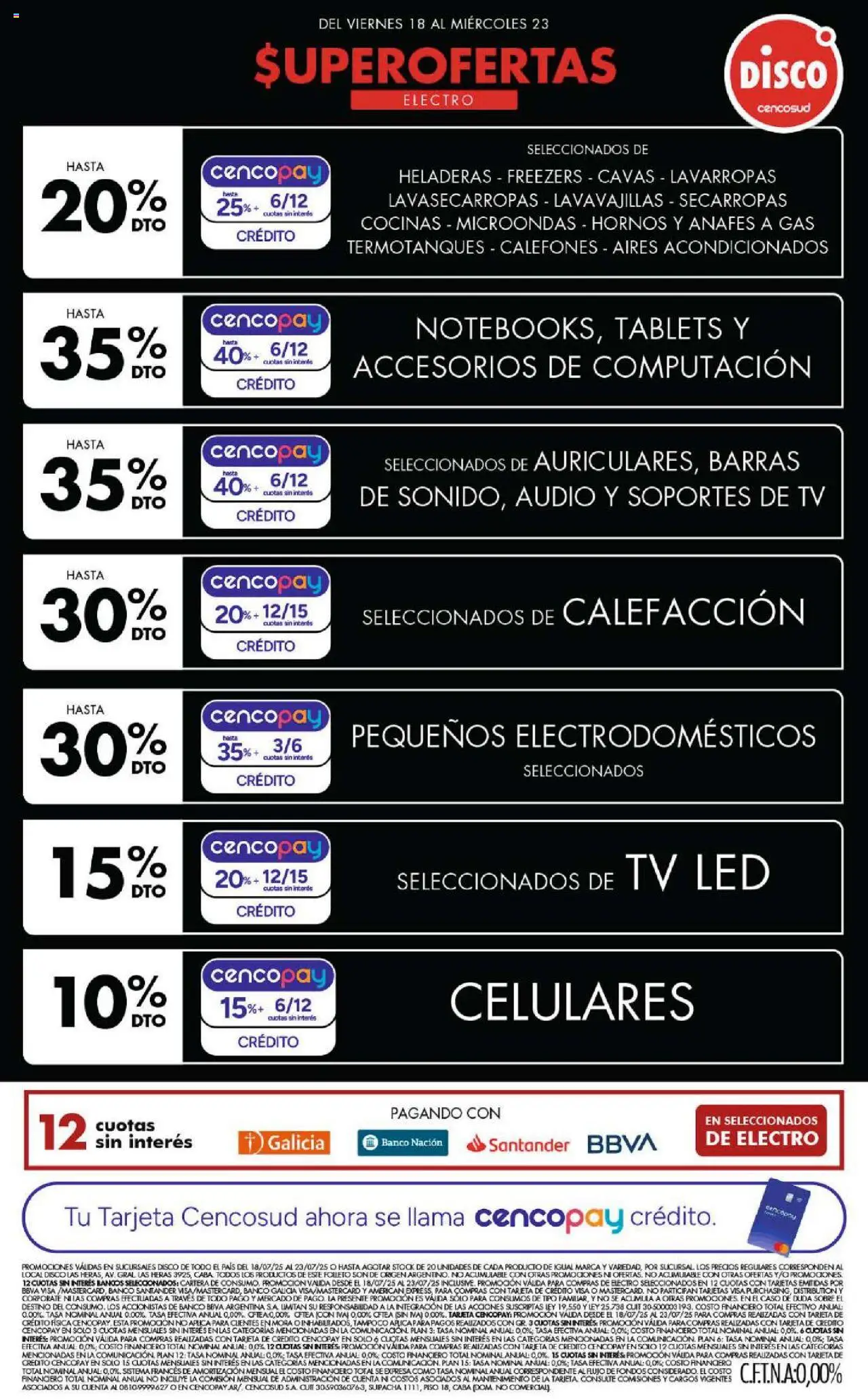 Disco - Non food │ válido desde el 18.07.2025 | Página: 1 | Productos: Audio, Caso, Lavavajillas, Sobre