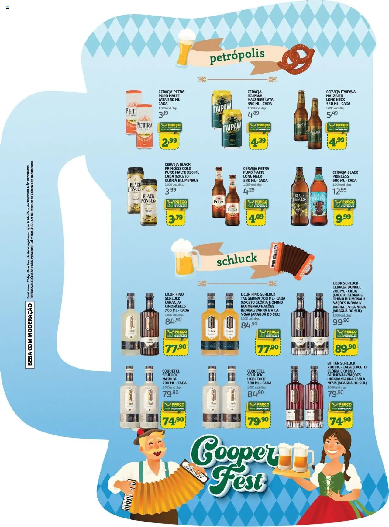 Cooper Folheto - válido de 01.10.2025 | Página: 9 | Produtos: Licor, Cerveja
