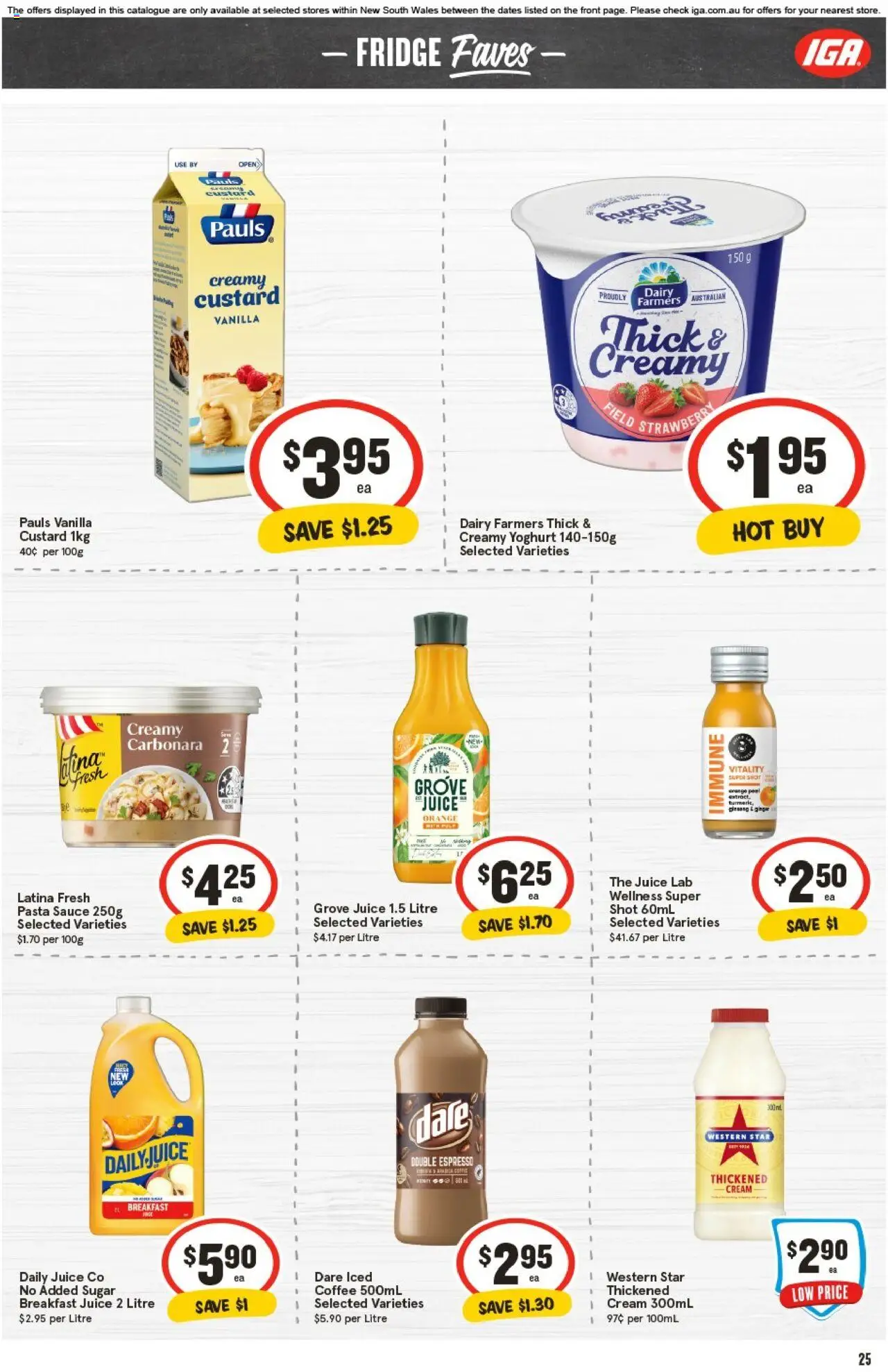 IGA catalogue - valid from 22.10.2025 | Page: 24 | Products: Yoghurt, Coffee, Ginger, Sauce