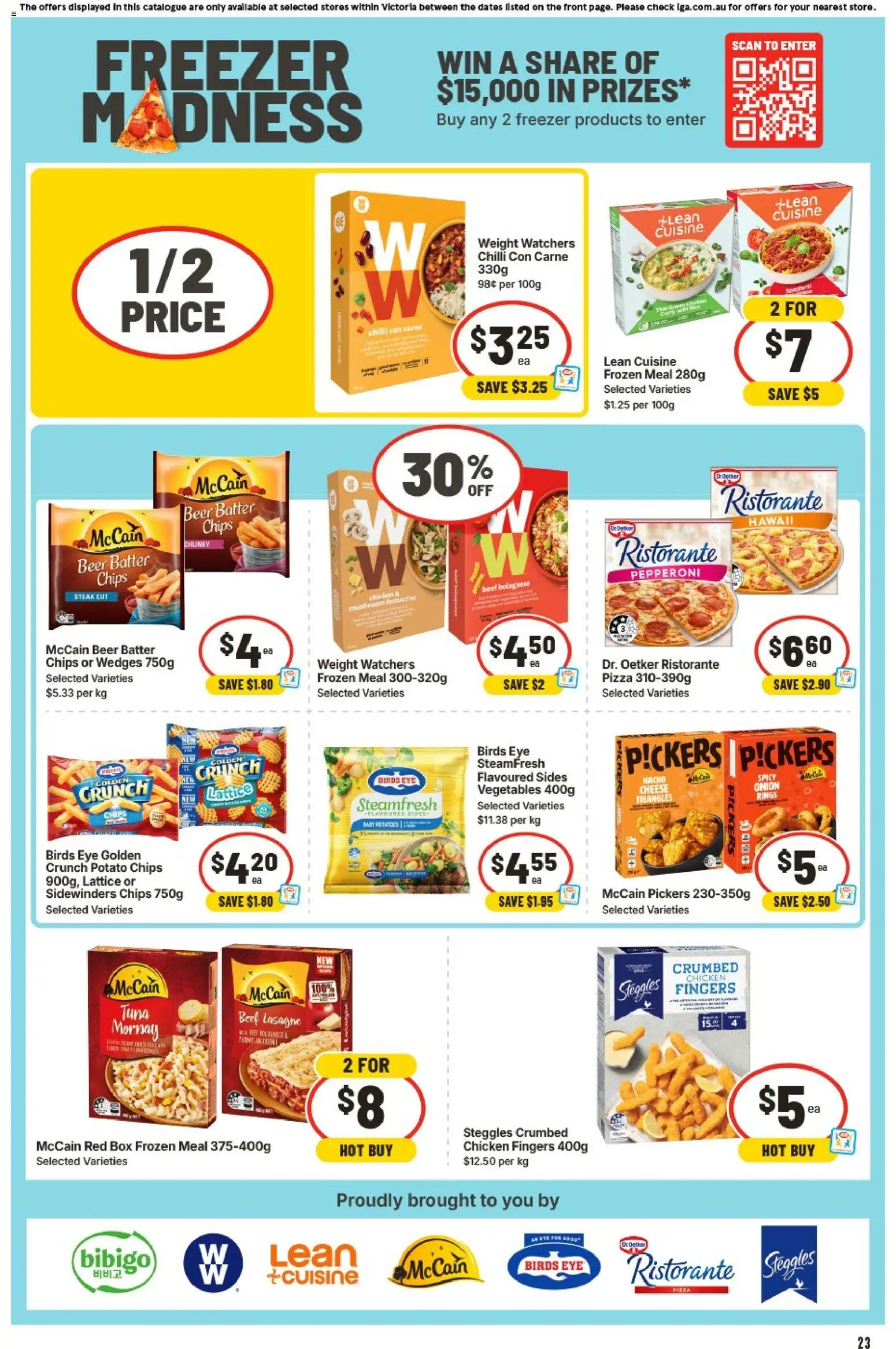 IGA catalogue - valid from 21.01.2026 | Page: 25 | Products: Oil, Beer, Garlic, Pies