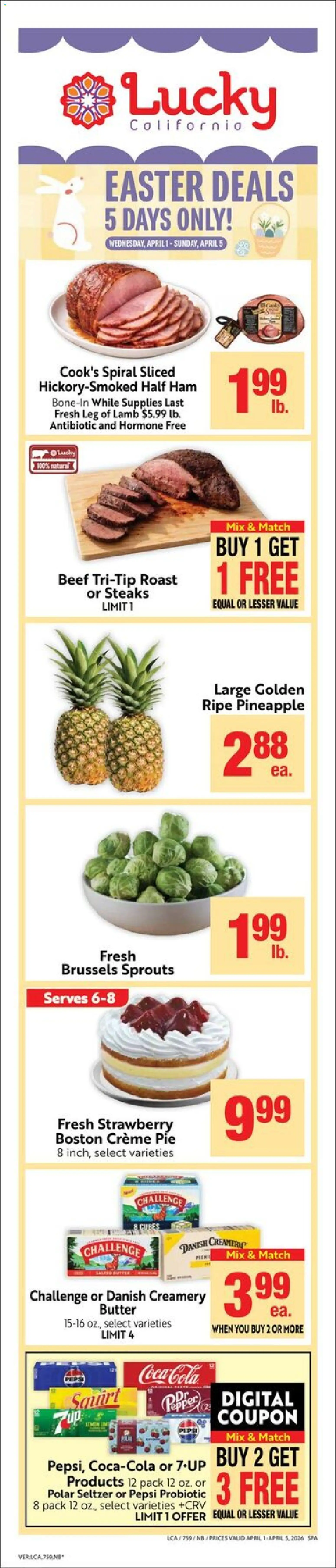 Lucky Supermarkets Weekly Ad - valid from 01.04.2026 | Page: 5