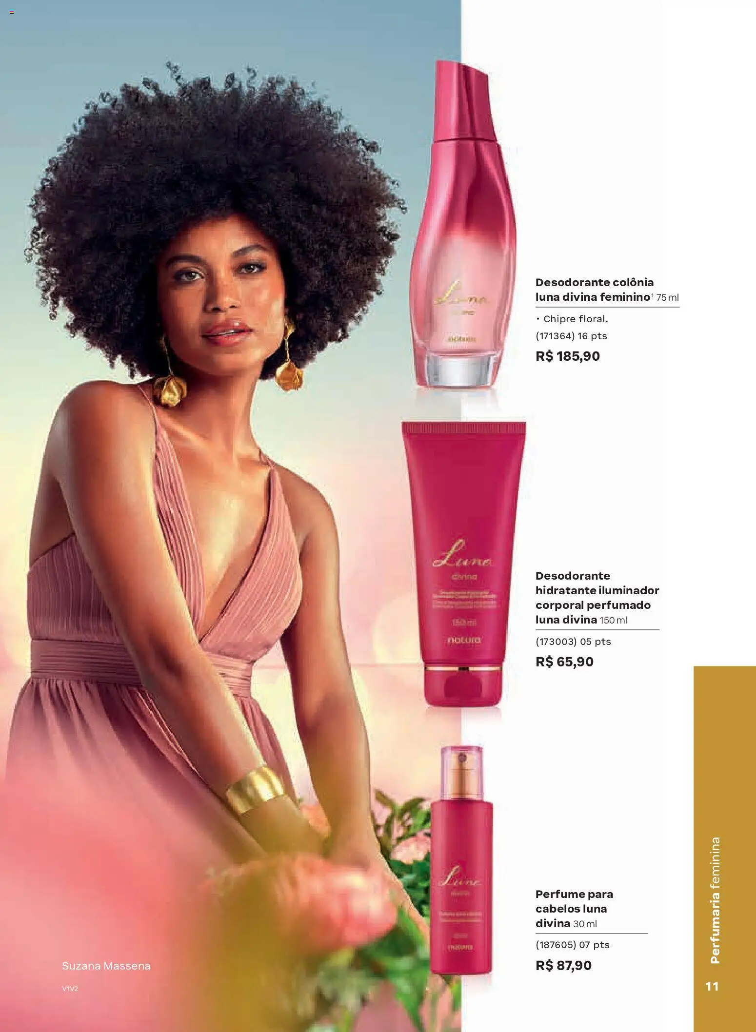 Natura Folheto - válido de 04.02.2026 | Página: 11 | Produtos: Perfume, Desodorante, Iluminador
