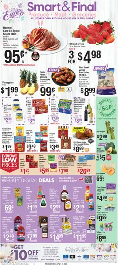 Preview of Smart & Final weekly ads valid from 01.04.2026