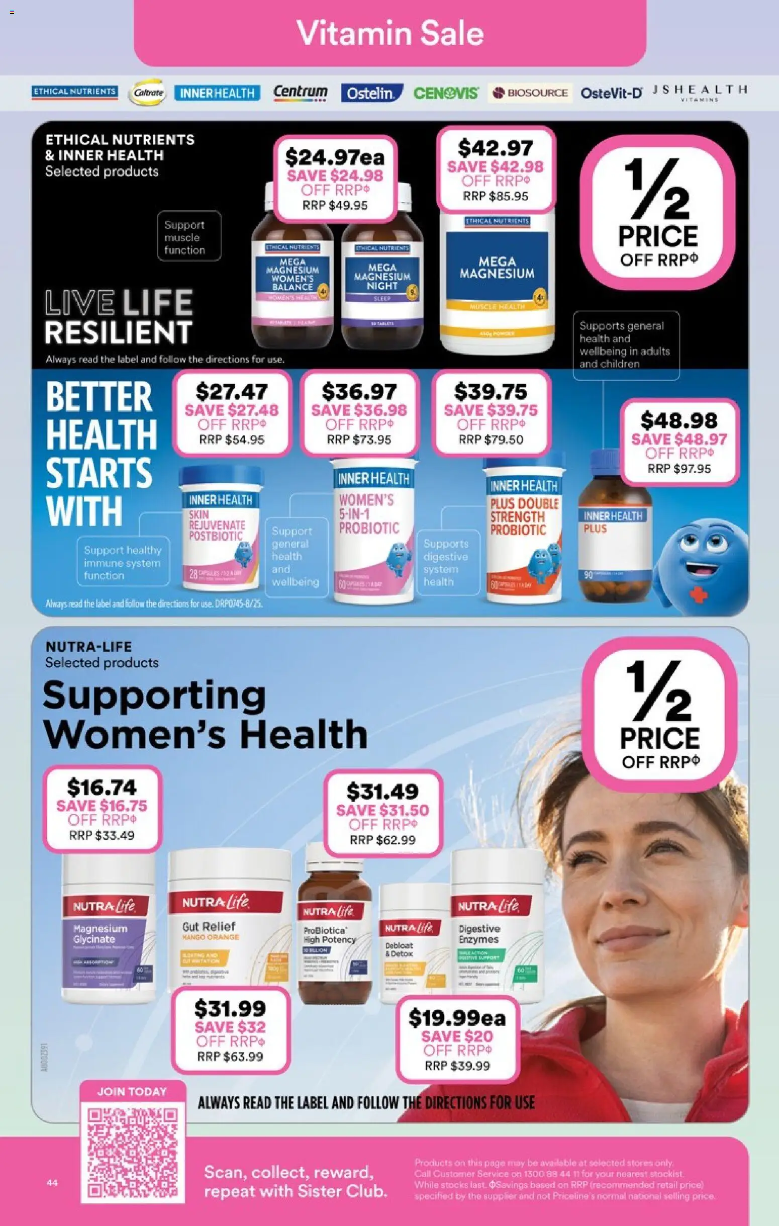 Priceline Pharmacy catalogue - valid from 10.12.2025 | Page: 44