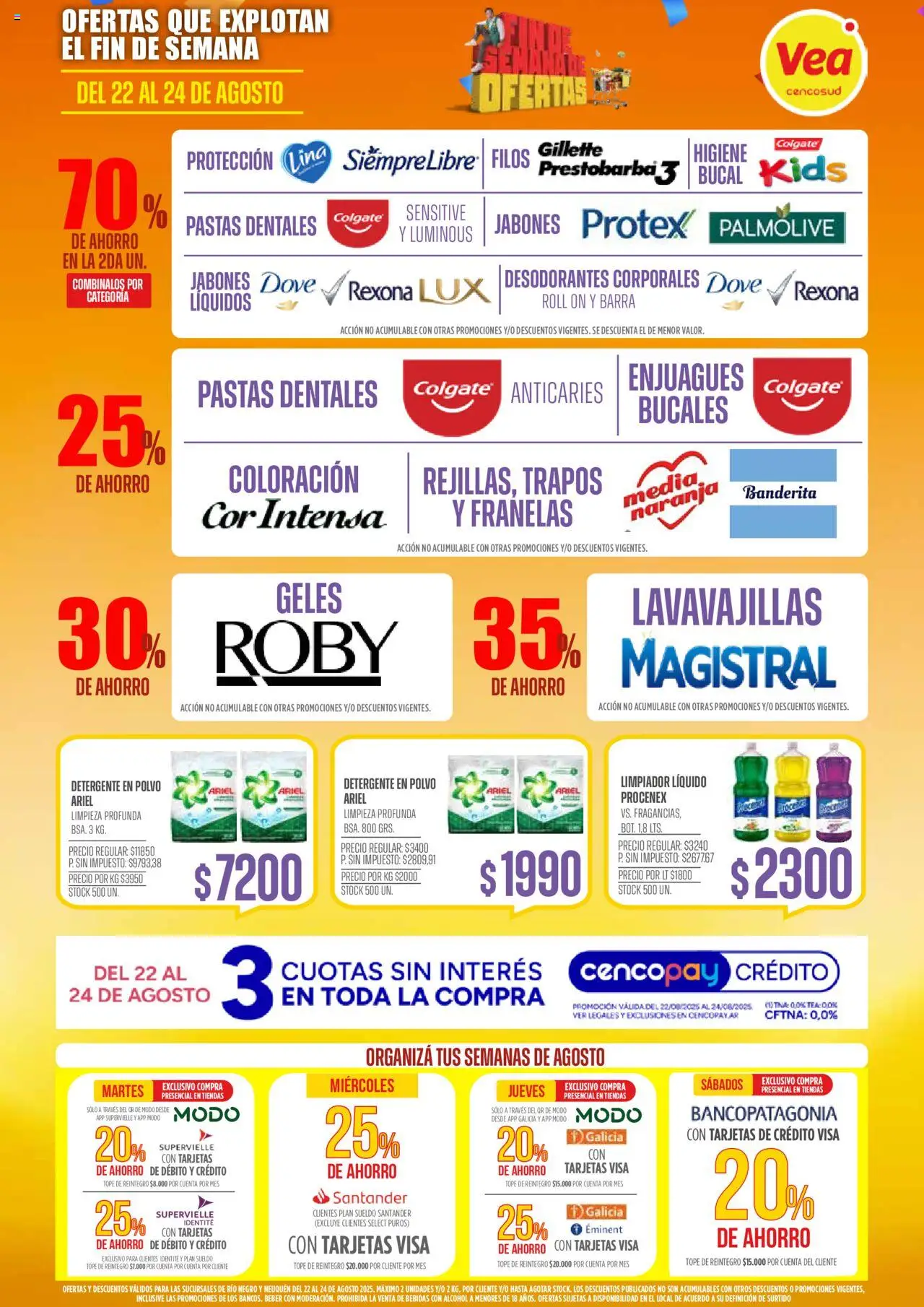 Vea ofertas - Neuquén │ válido desde el 22.08.2025 | Página: 5 | Productos: Lavavajillas, Polvo, Detergente, Limpiador