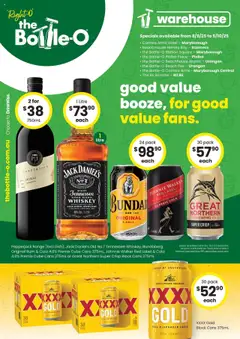 Preview of The Bottle-O Catalogue Wondunna, Maryborough, Pialba - valid from 08.09.2025