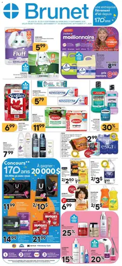 Preview of Brunet weekly flyer / circulaire from shop Brunet valid from 11.09.2025