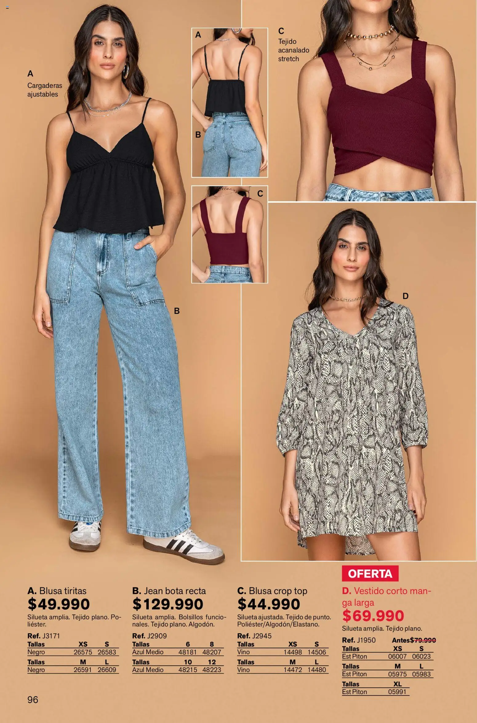 Leonisa revista - valida desde el 13.11.2025 | Página: 96 | Productos: Jean, Top, Vestido, Blusa