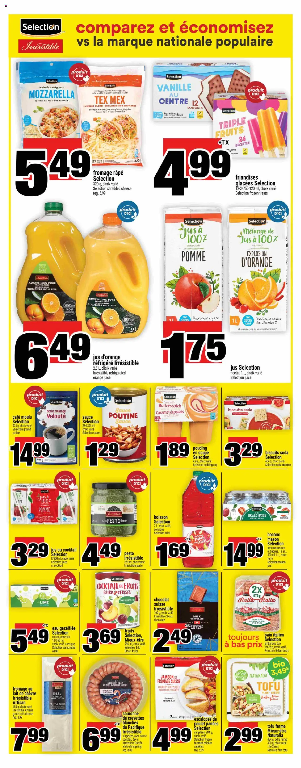 Super C flyer valid from 31.07.2025 | Page: 10 | Products: Milk, Cheese, Pizza, Chicken