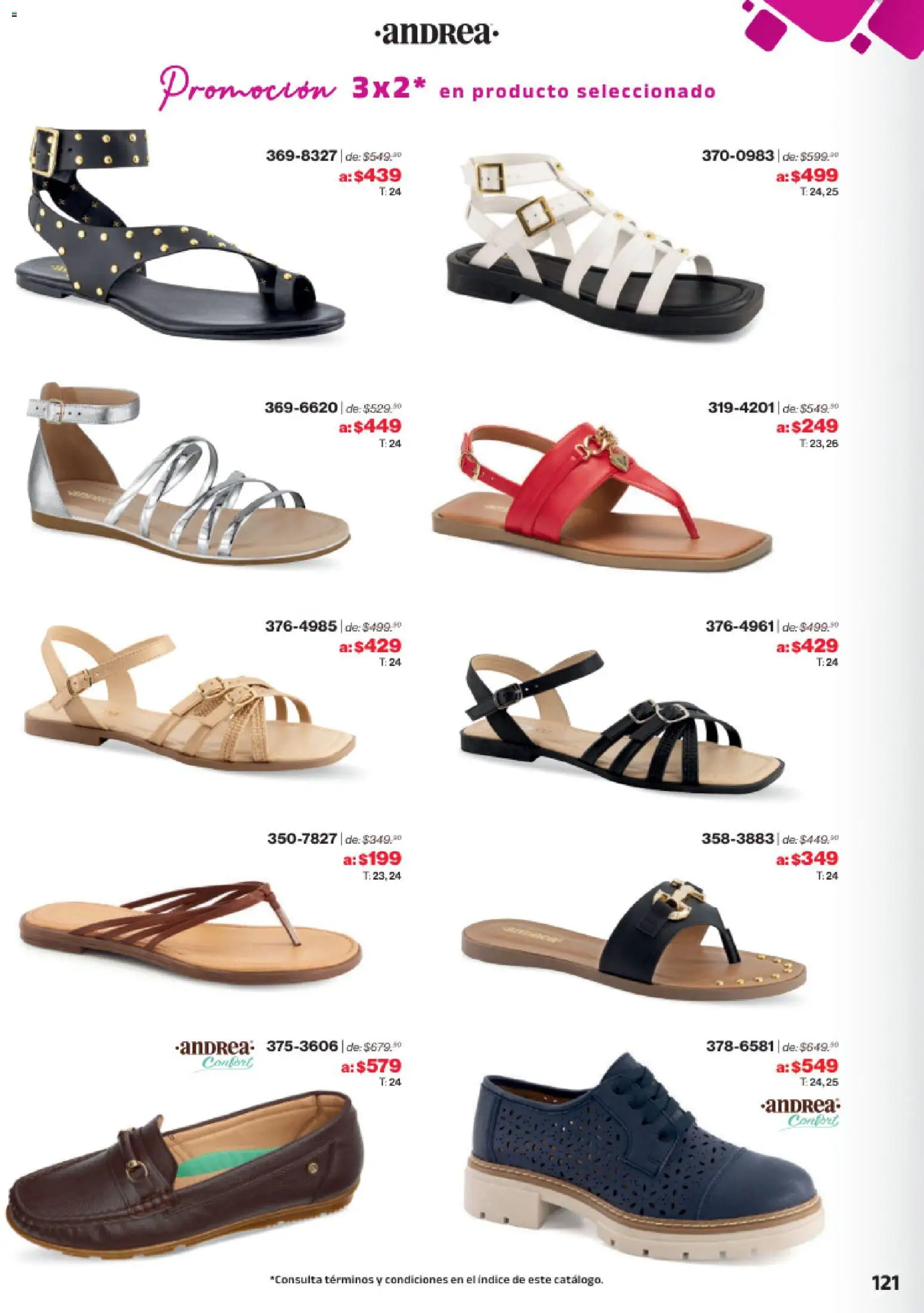 Nuevas ofertas de Andrea válidas en toda la República Mexicana desde el 02.11.2025. ¡Encuentra las mejores ofertas en Andrea catálogo Outlet! | Página: 121