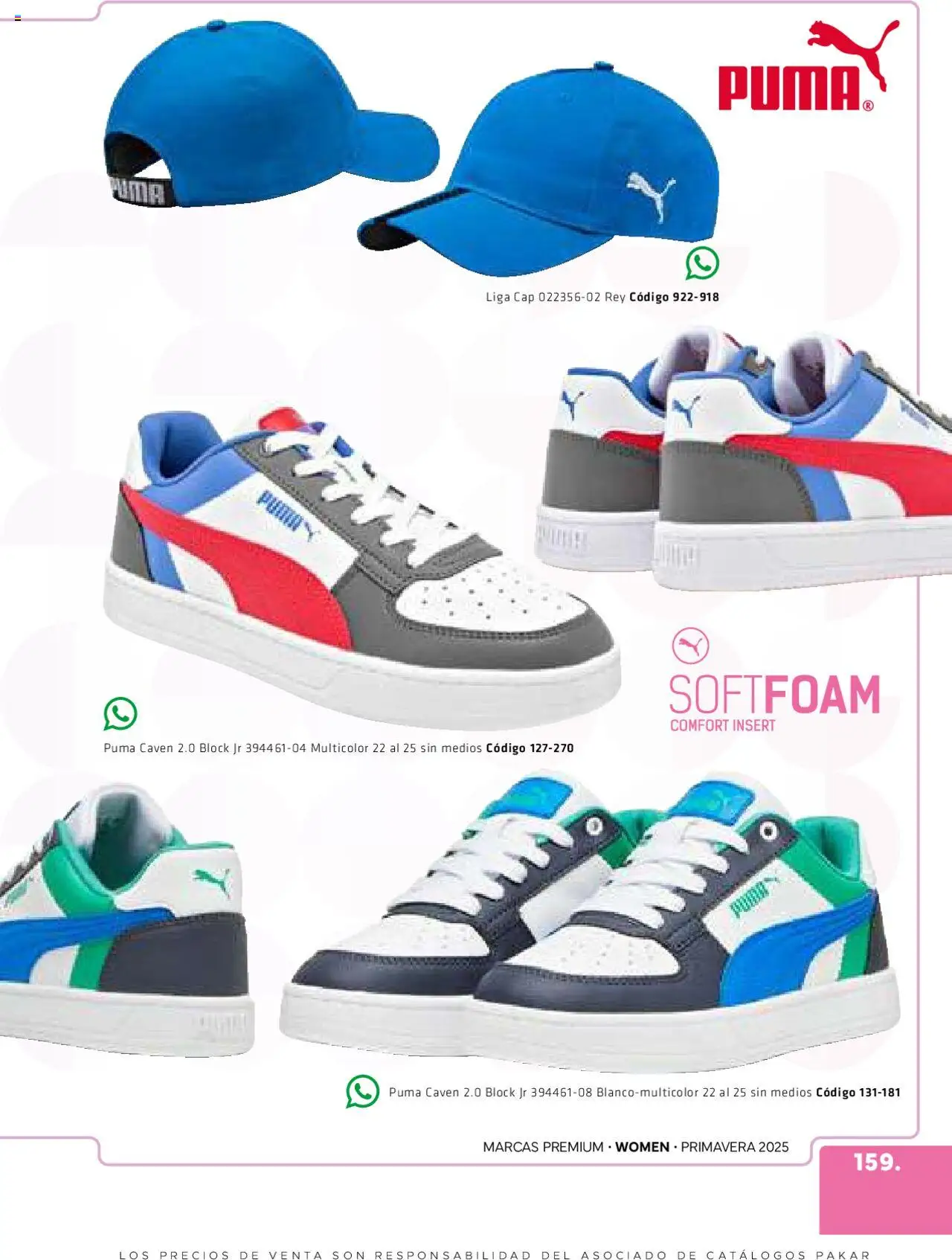 Nuevas ofertas de SC Pakar válidas en toda la República Mexicana desde el 06.03.2025. ¡Encuentra las mejores ofertas en SC Pakar catálogo Women! | Página: 159 | Productos: Liga