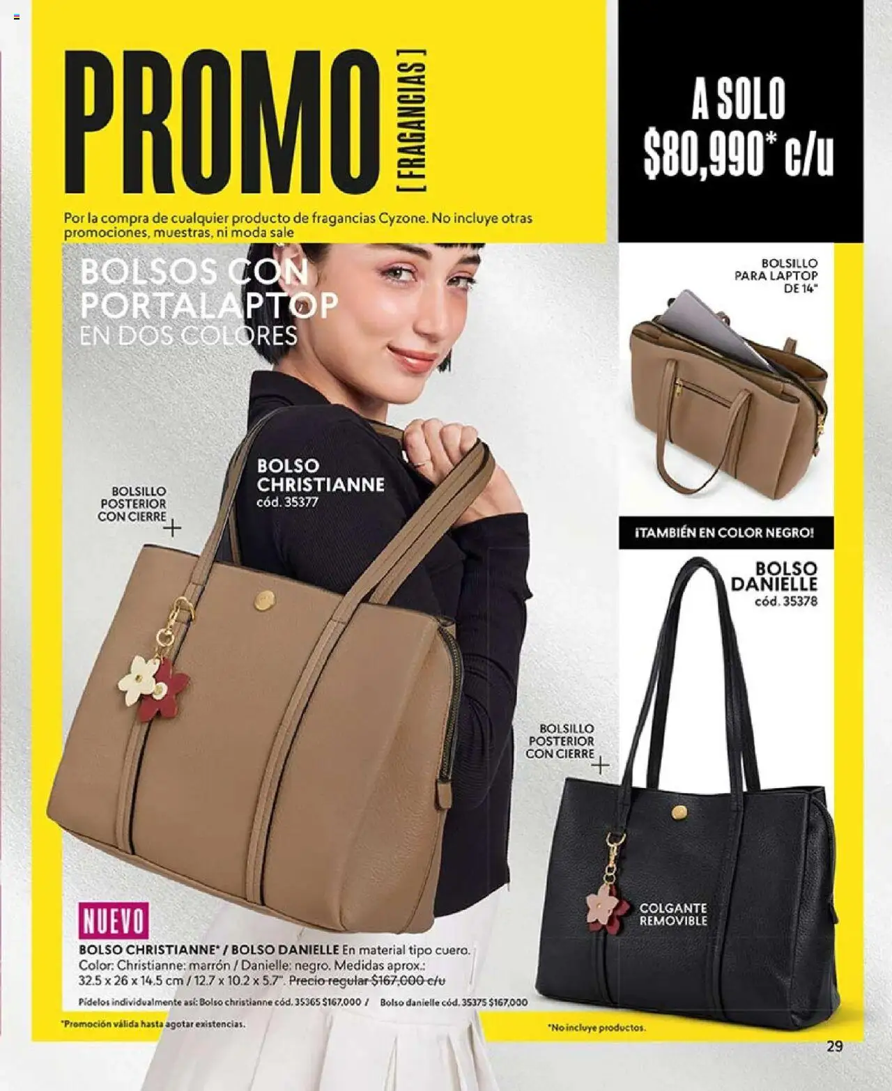 CyZone revista - valida desde el 16.06.2025 | Página: 29 | Productos: Bolso, Laptop
