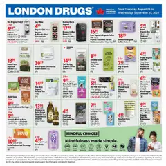 Preview of London Drugs - Mindful choices from shop London Drugs valid from 28.08.2025