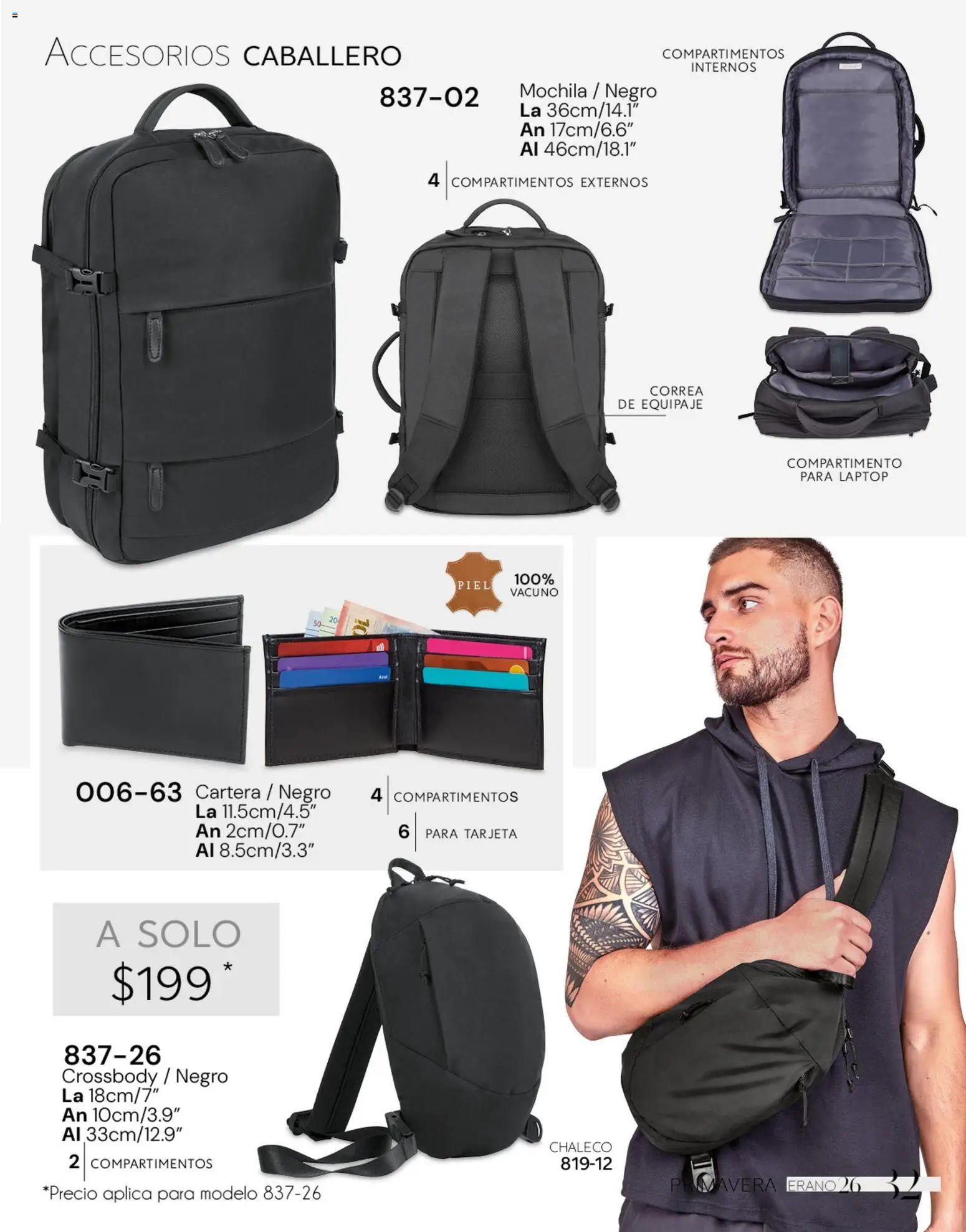 Nuevas ofertas de Cklass válidas en toda la República Mexicana desde el 02.01.2026. ¡Encuentra las mejores ofertas en Cklass catálogo Handbags! | Página: 47 | Productos: Chaleco, Mochila