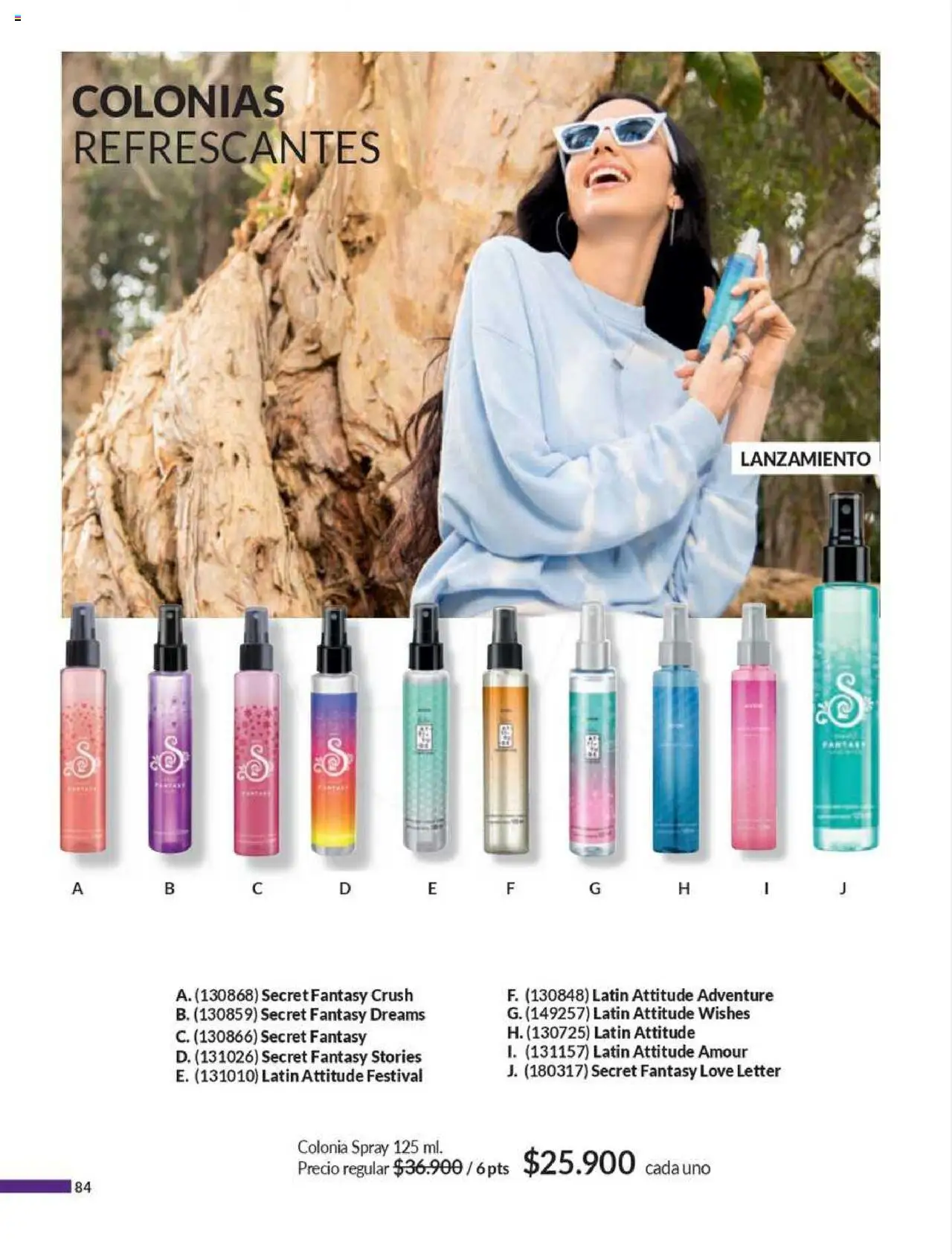 Avon revista - valida desde el 13.07.2025 | Página: 84
