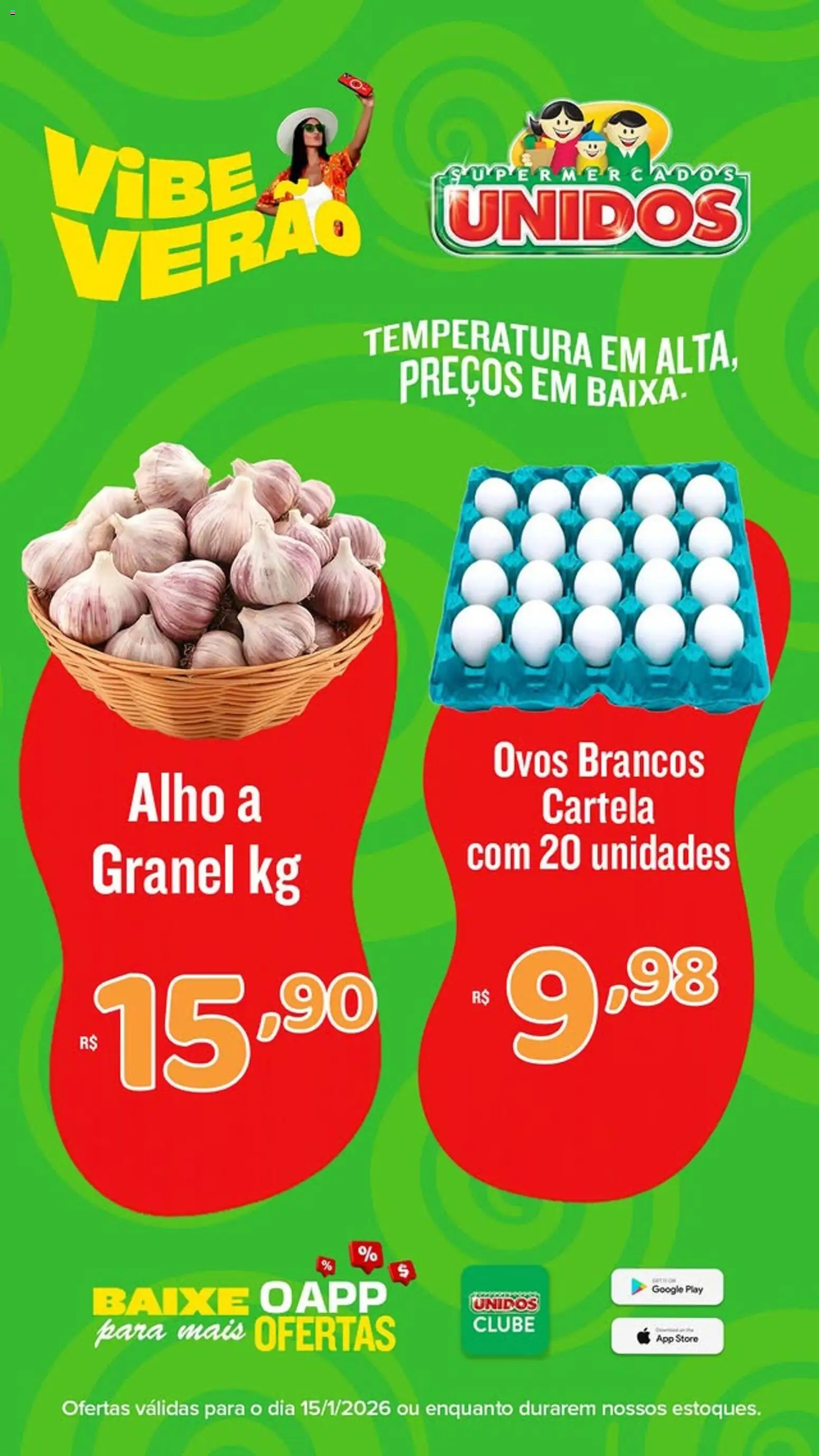 Supermercados Unidos Folheto - válido de 15.01.2026 | Página: 1