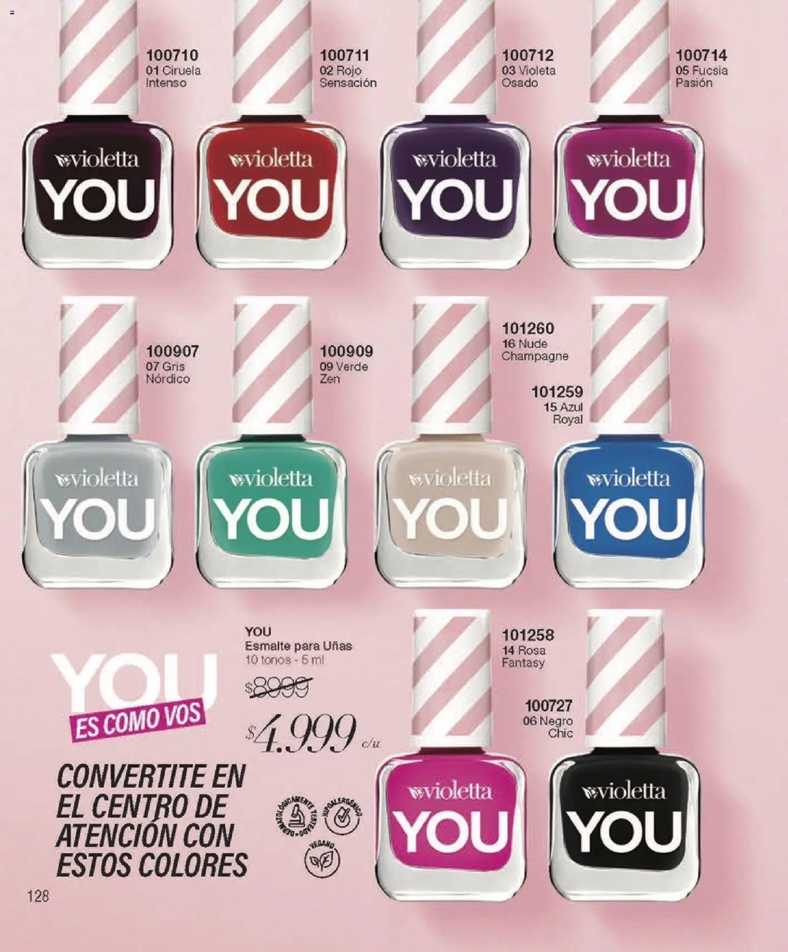 Violetta - Violetta Cosméticos │ válido desde el 30.03.2026 | Página: 128 | Productos: Champagne