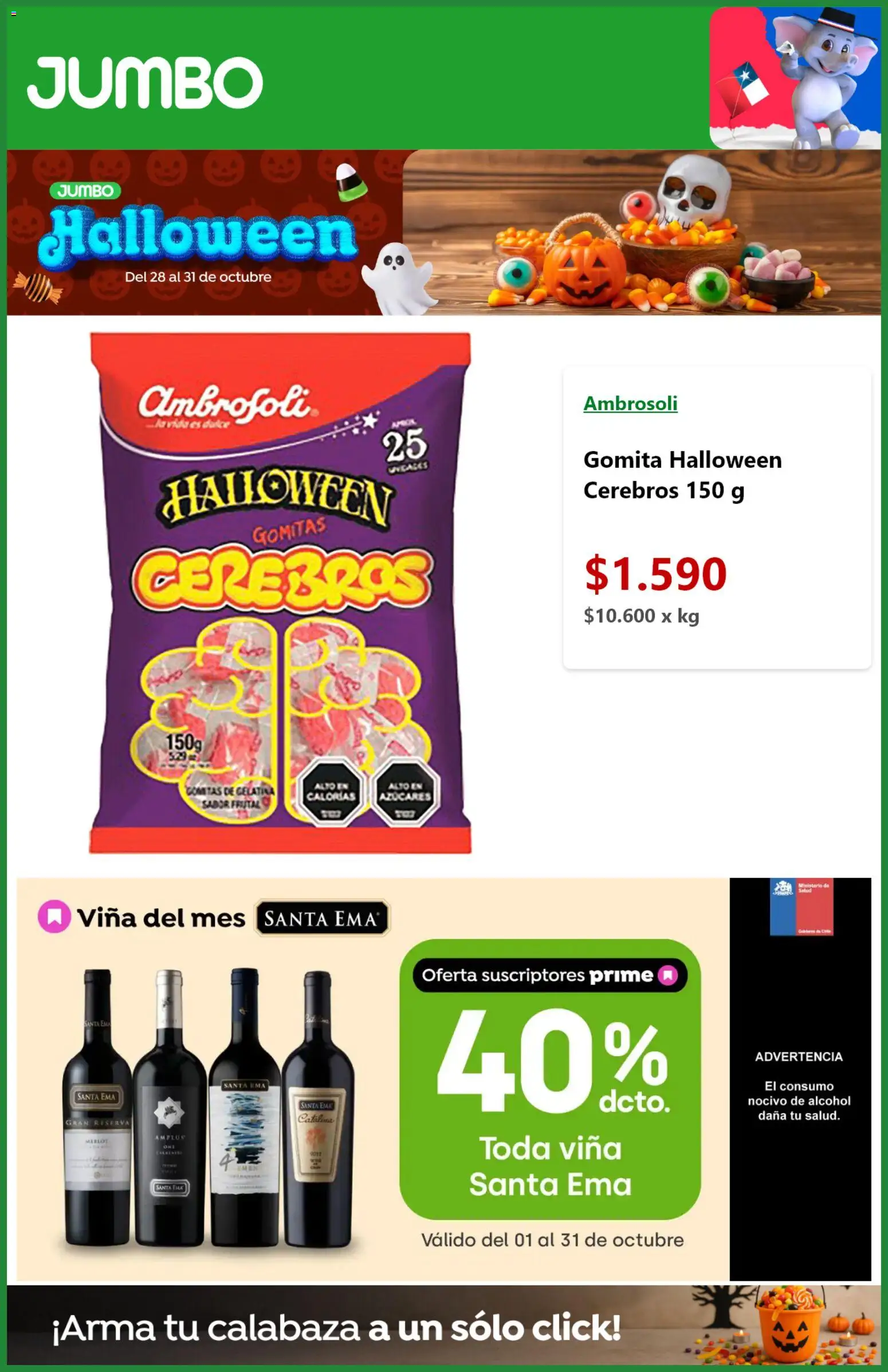 Jumbo ofertas  │ válido desde el 28.10.2025 | Página: 2 | Productos: Gomitas, Gelatina