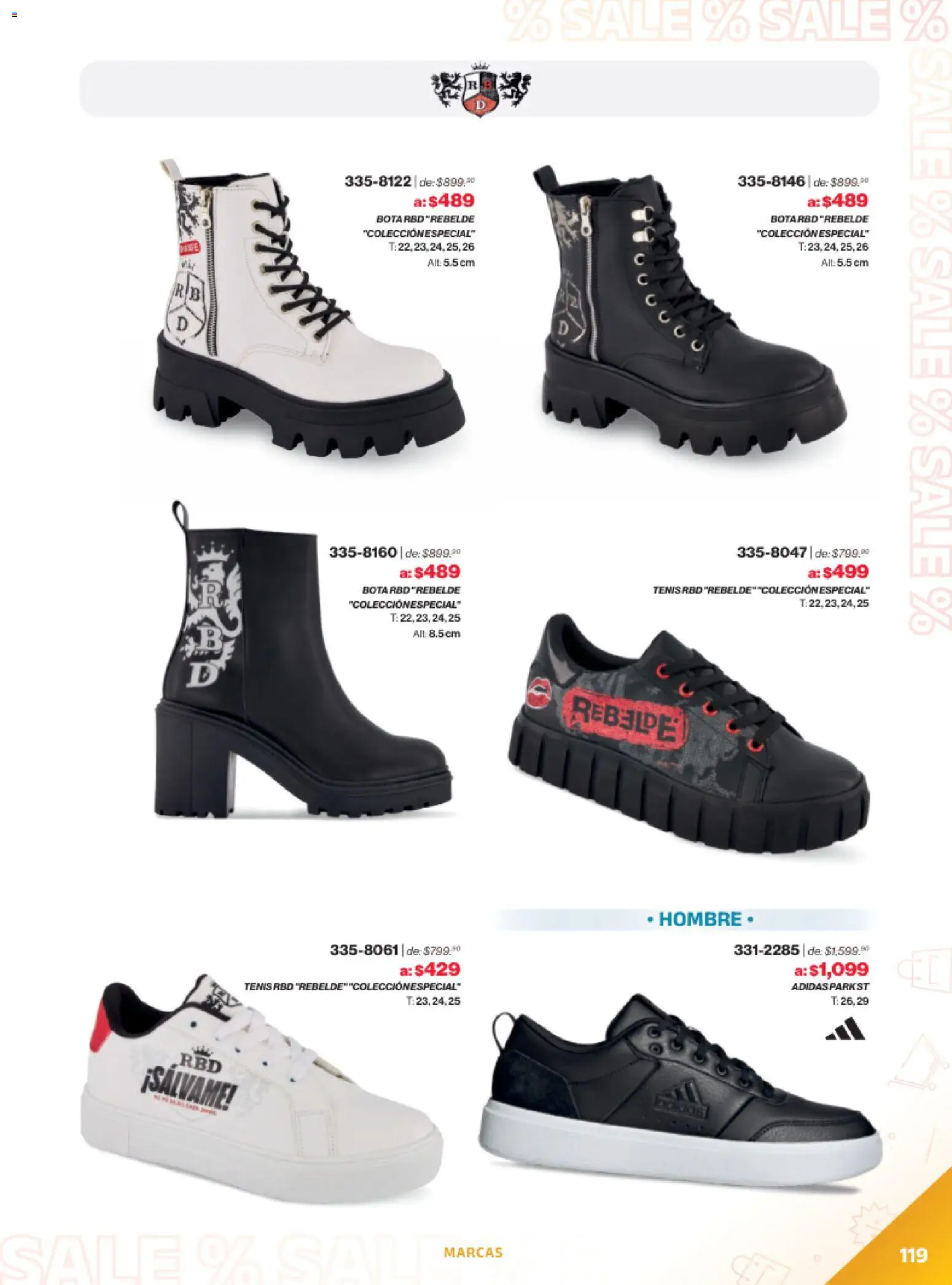 Nuevas ofertas de Andrea válidas en toda la República Mexicana desde el 21.12.2025. ¡Encuentra las mejores ofertas en Andrea catálogo Outlet! | Página: 119 | Productos: Tenis