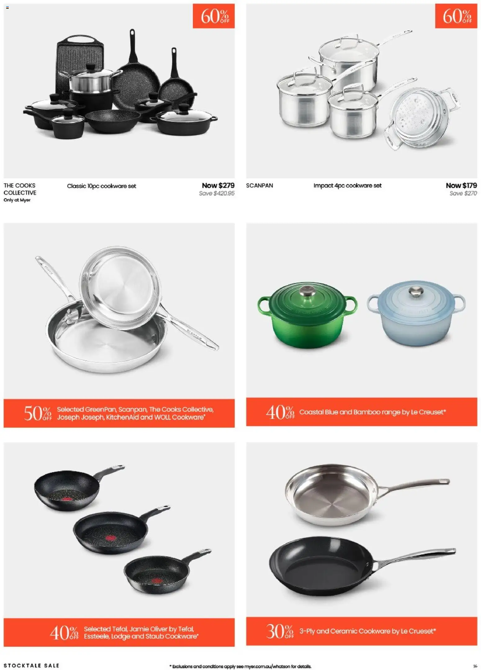 Myer catalogue - valid from 26.12.2025 | Page: 16 | Products: Cookware