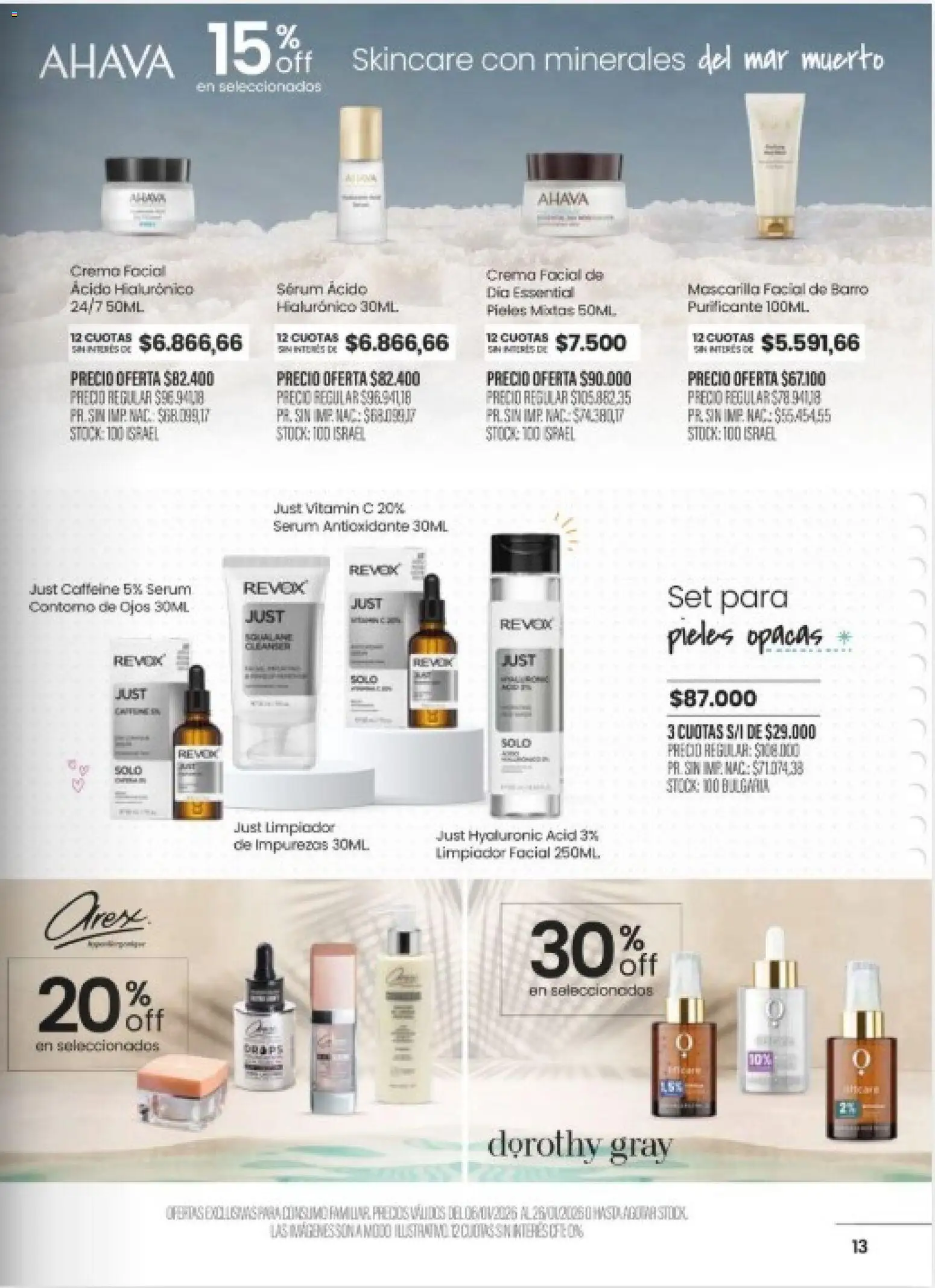 Pigmento catálogo │ válido desde el 06.01.2026 | Página: 13 | Productos: Mascarilla, Contorno de ojos, Contorno, Limpiador facial