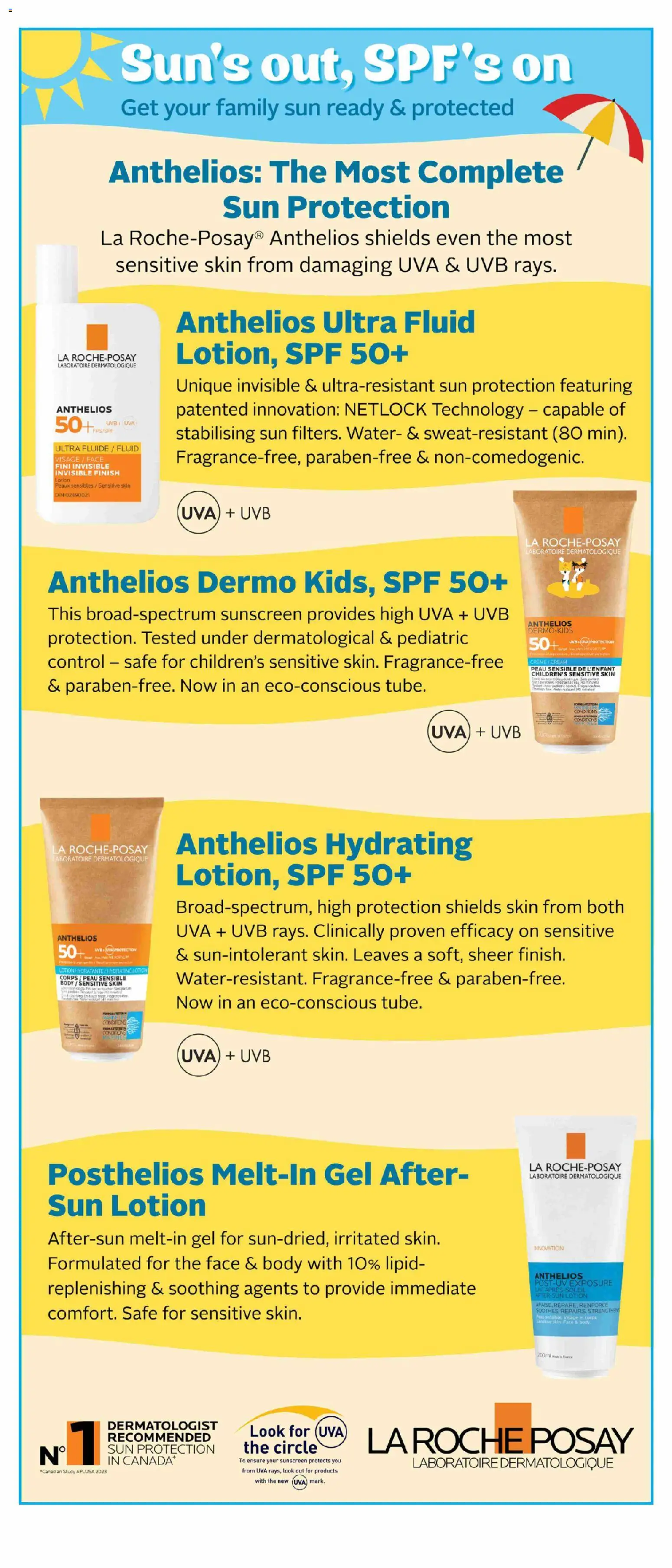 Rexall flyer valid from 10.04.2026 | Page: 4 | Products: Cream, Sunscreen