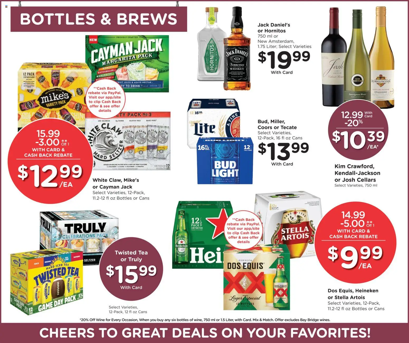 Smith's Weekly Ad - valid from 03.12.2025 | Page: 11 | Products: Wine, Mango, Watermelon, Game