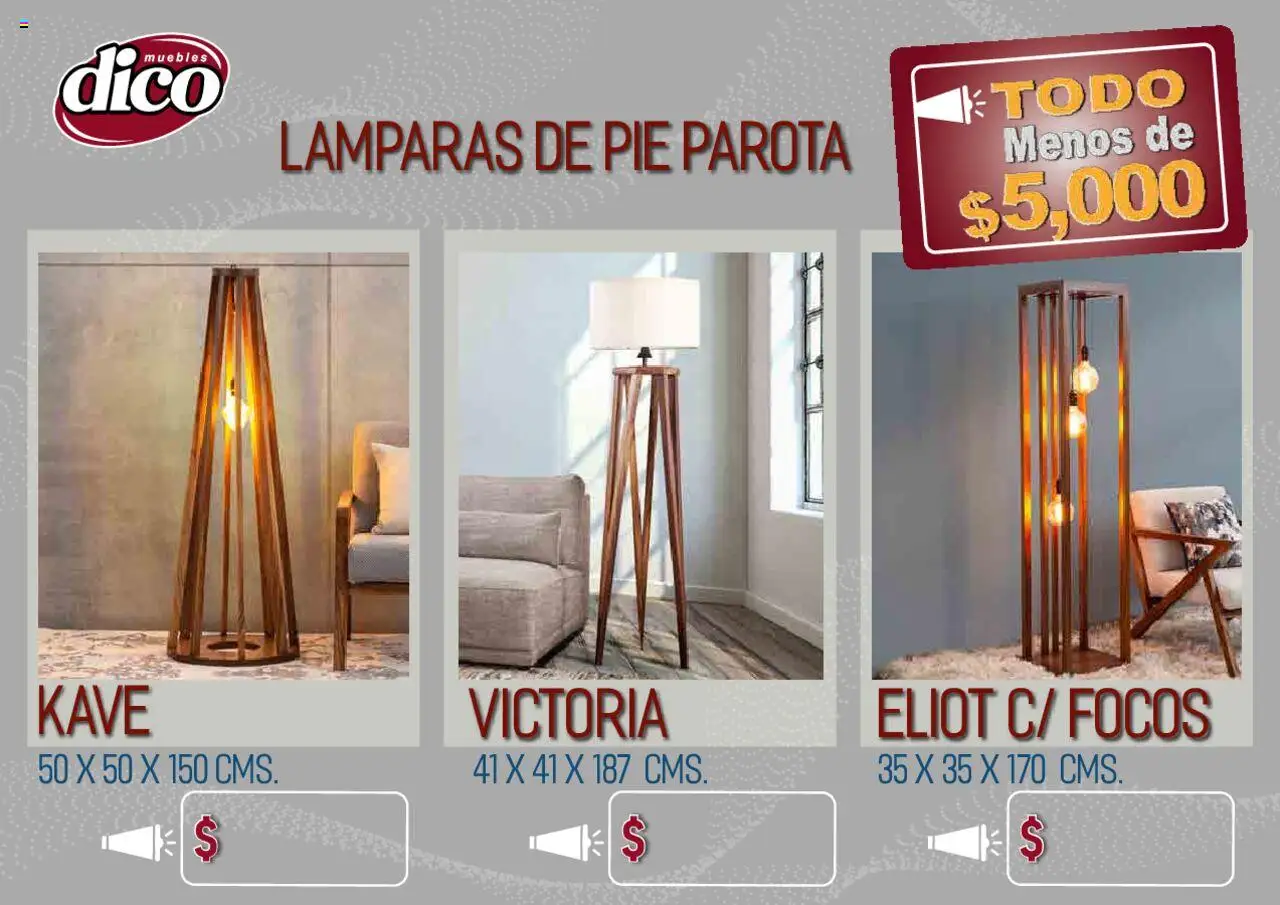 Nuevas ofertas de Muebles Dico válidas en toda la República Mexicana desde el 12.02.2025. ¡Encuentra las mejores ofertas en Muebles Dico catálogo Todo Menos! | Página: 94