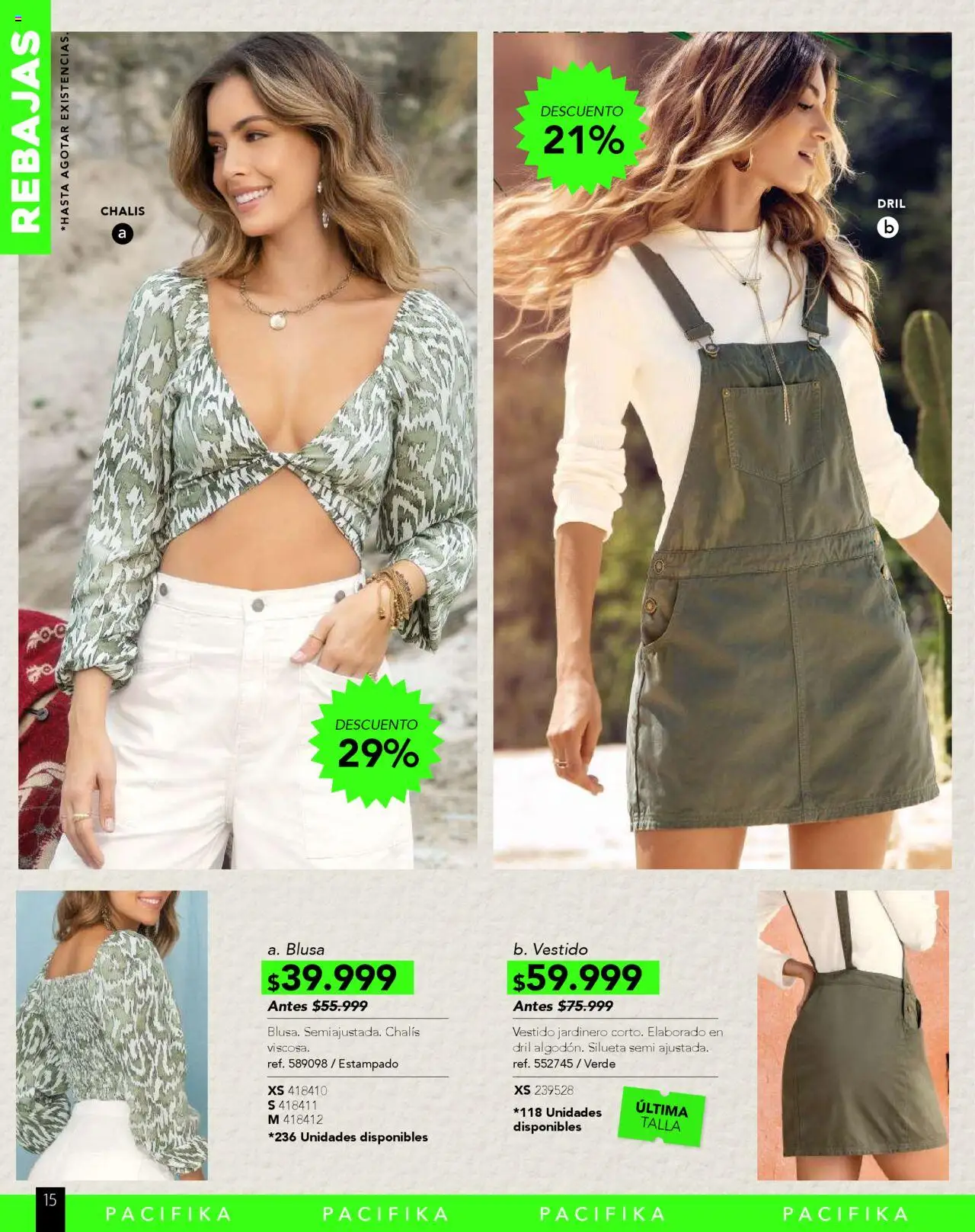 Pacifika revista - valida desde el 25.09.2025 | Página: 222 | Productos: Vestido, Blusa