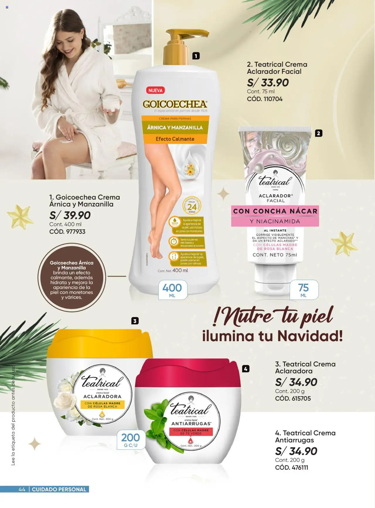 Catálogo Azzorti válido desde 15.10.2025 | Página: 44 | Productos: Té, Crema