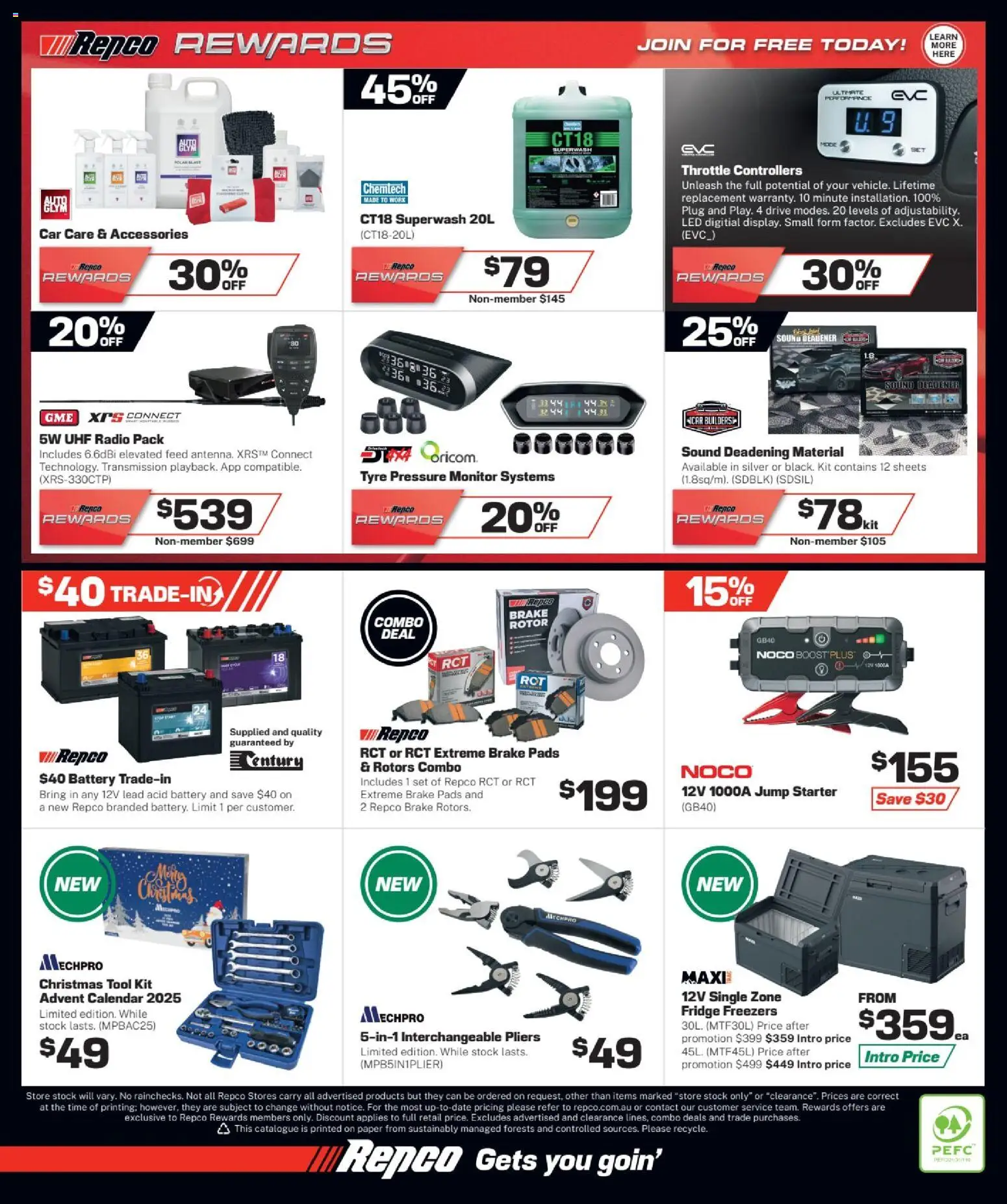 Repco catalogue - valid from 05.11.2025 | Page: 16 | Products: Battery, Accessories, Monitor, Radio