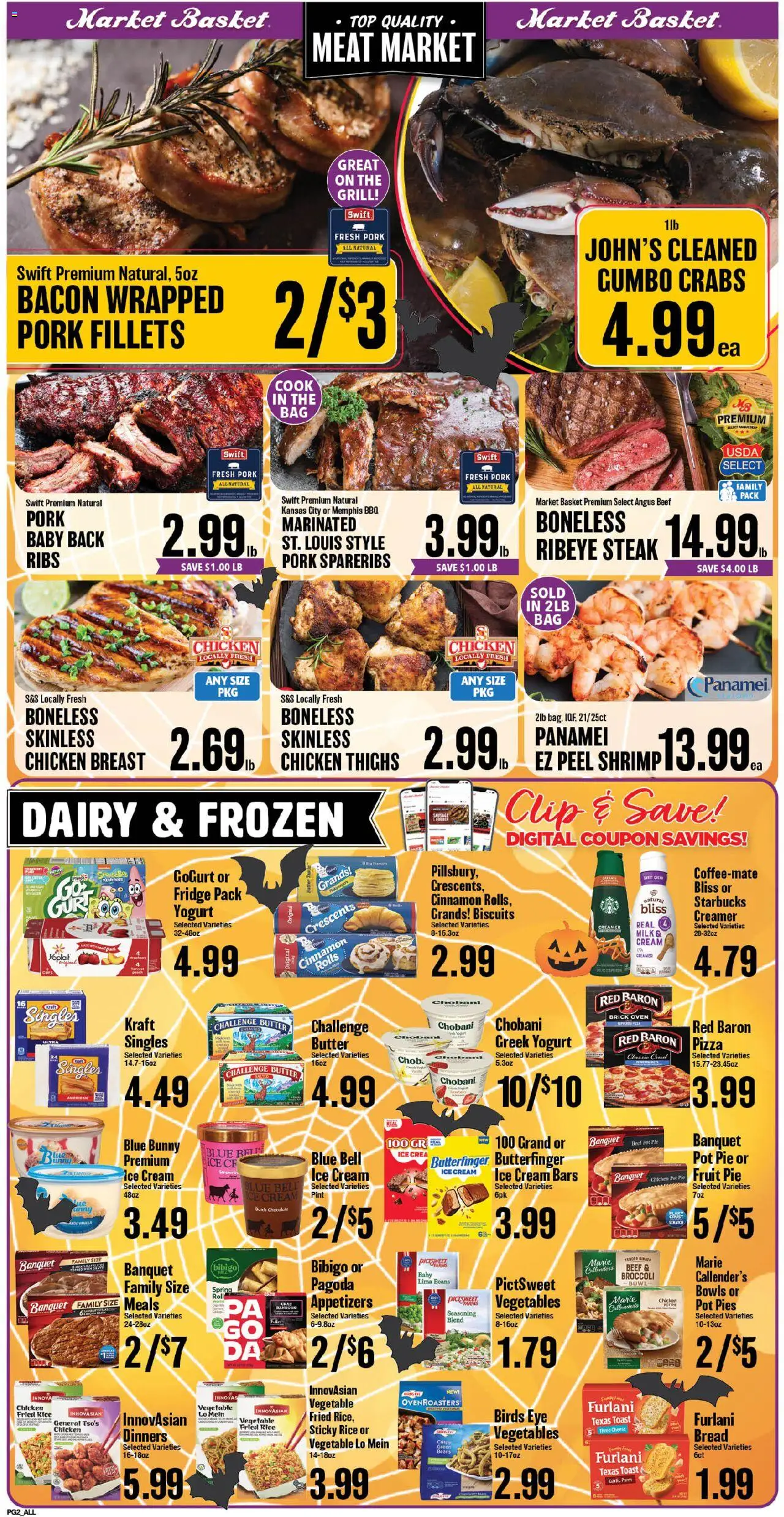 Market Basket - Southeast Texas - valid from 08.10.2025 | Page: 2 | Products: Clip, Pork, Belt, Oven