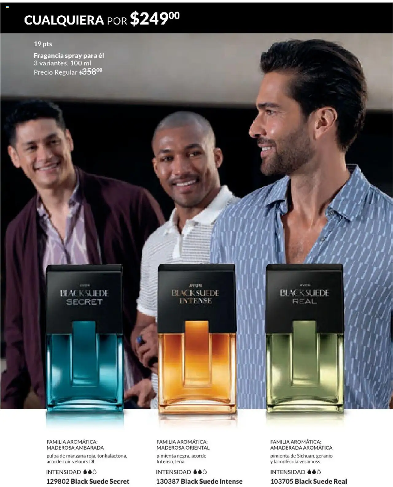 Nuevas ofertas de AVON válidas en toda la República Mexicana desde el 17.03.2025. ¡Encuentra las mejores ofertas en AVON campaña 7 2025! | Página: 87 | Productos: Pimienta, Manzana, Fragancia