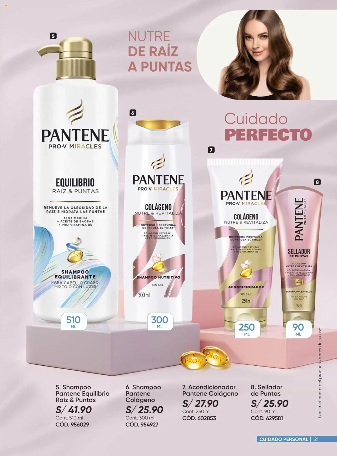 Catálogo Azzorti válido desde 18.08.2025 | Página: 21 | Productos: Shampoo, Acondicionador, Aceite