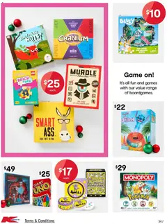 Preview of Kmart  Catalogue  - valid from 04.12.2025 | Page: 34 | Products: Nuts, Game, Case