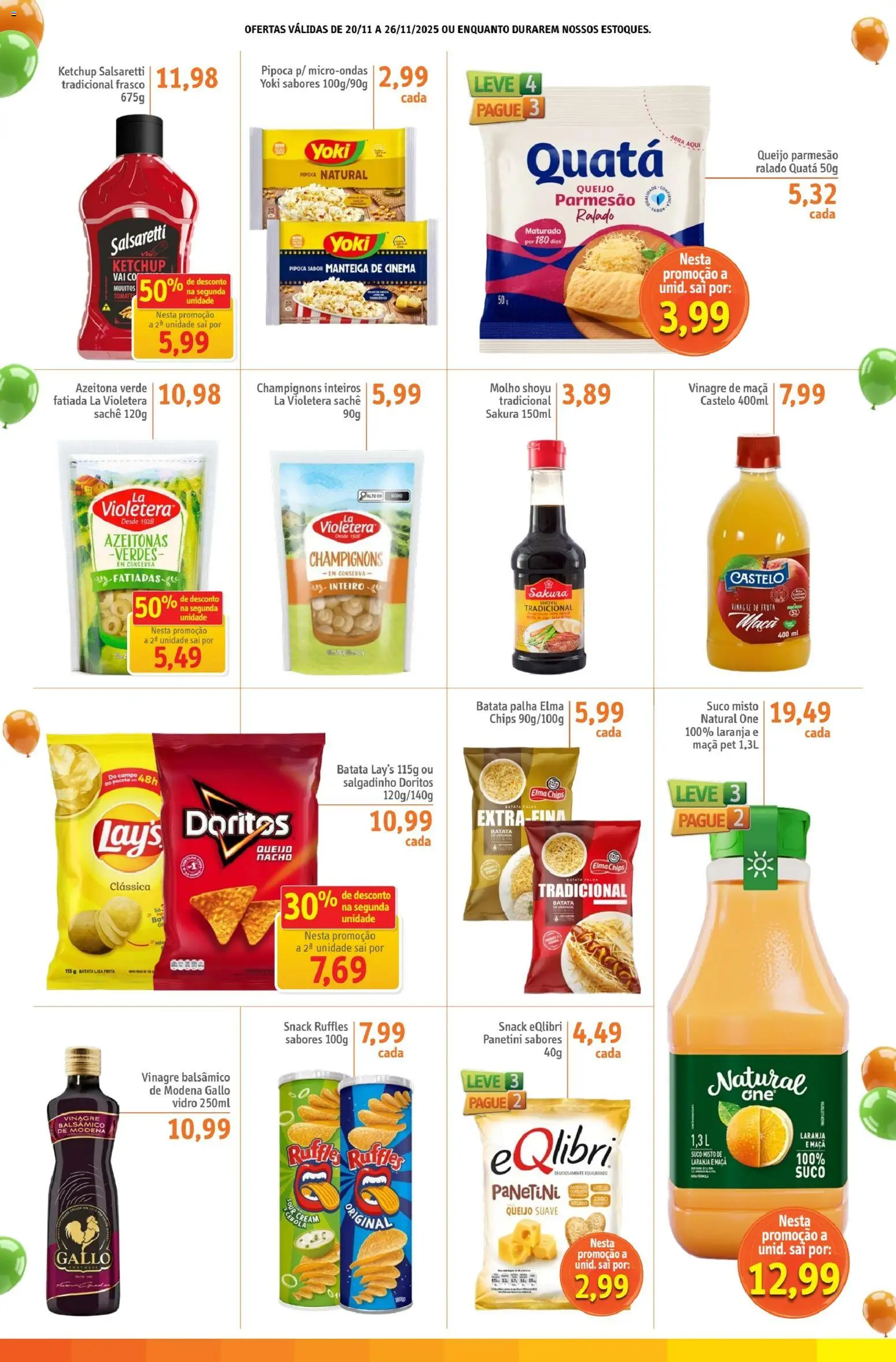 Sonda Folheto - válido de 20.11.2025 | Página: 6 | Produtos: Manteiga, Queijo parmesão, Batata palha, Pipoca