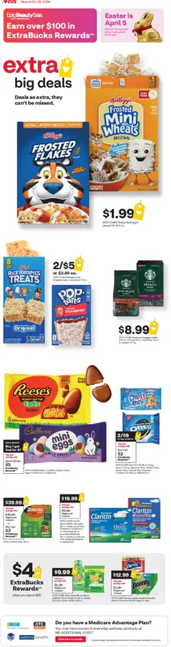Preview of CVS Pharmacy weekly ads valid from 22.03.2026
