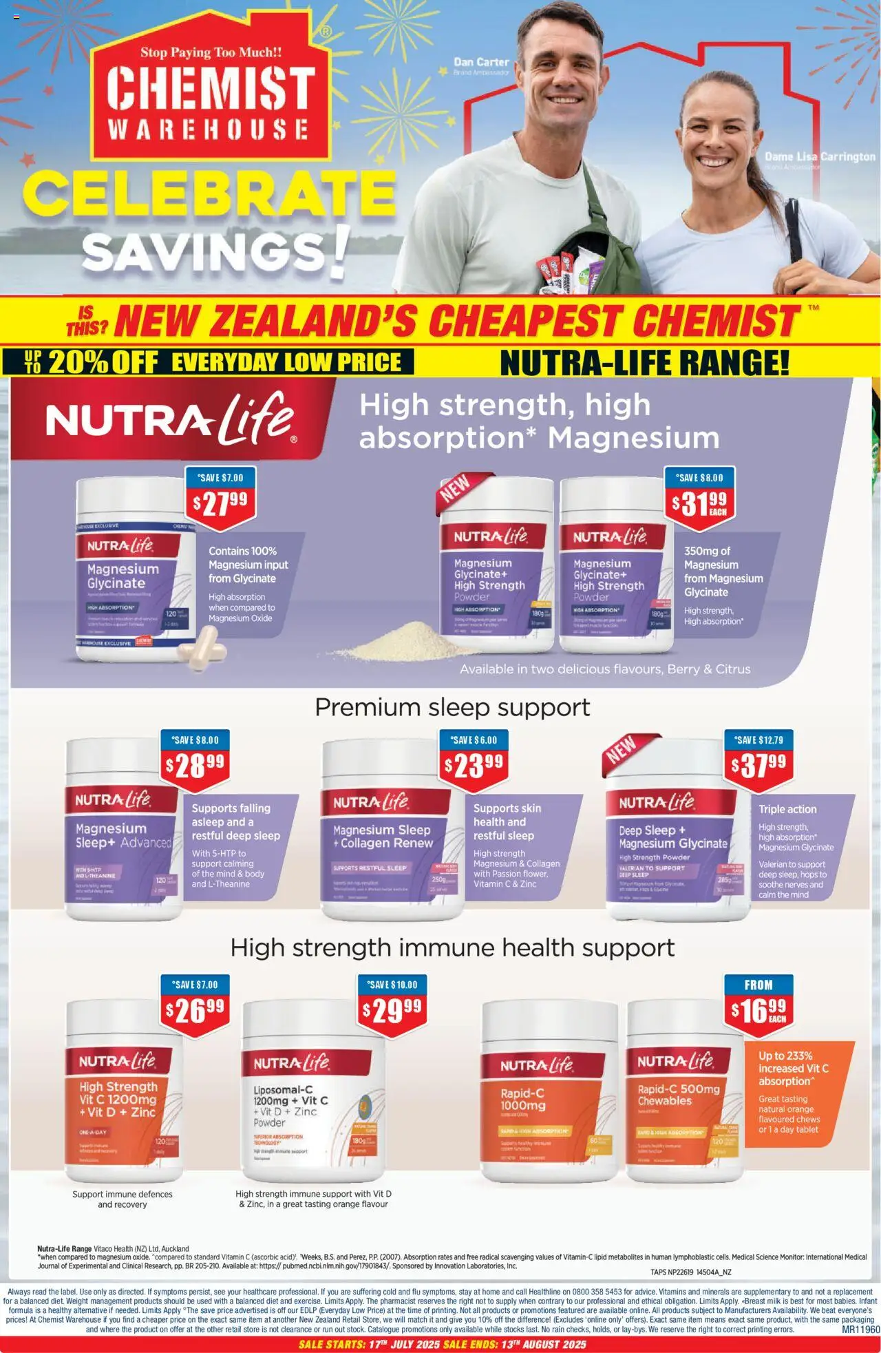 Chemist Warehouse catalogue from 17.07.2025 | Page: 1