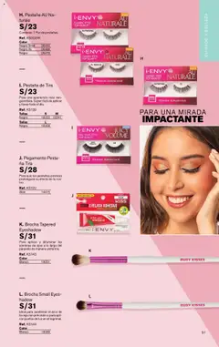 Catálogo Leonisa válido desde 14.05.2025 | Página: 51 | Productos: Brocha, Pestañas postizas
