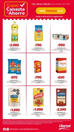 Vista previa Hipermercado Libertad - CANASTA SEM 51 CENTRO válido desde el 19.12.2025