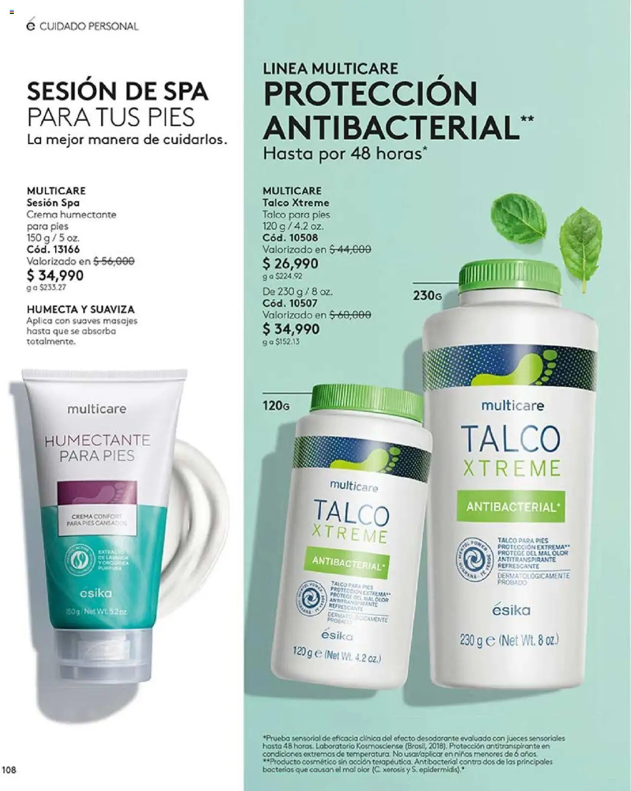Ésika revista - valida desde el 16.06.2025 | Página: 108 | Productos: Crema, Desodorante, Antitranspirante