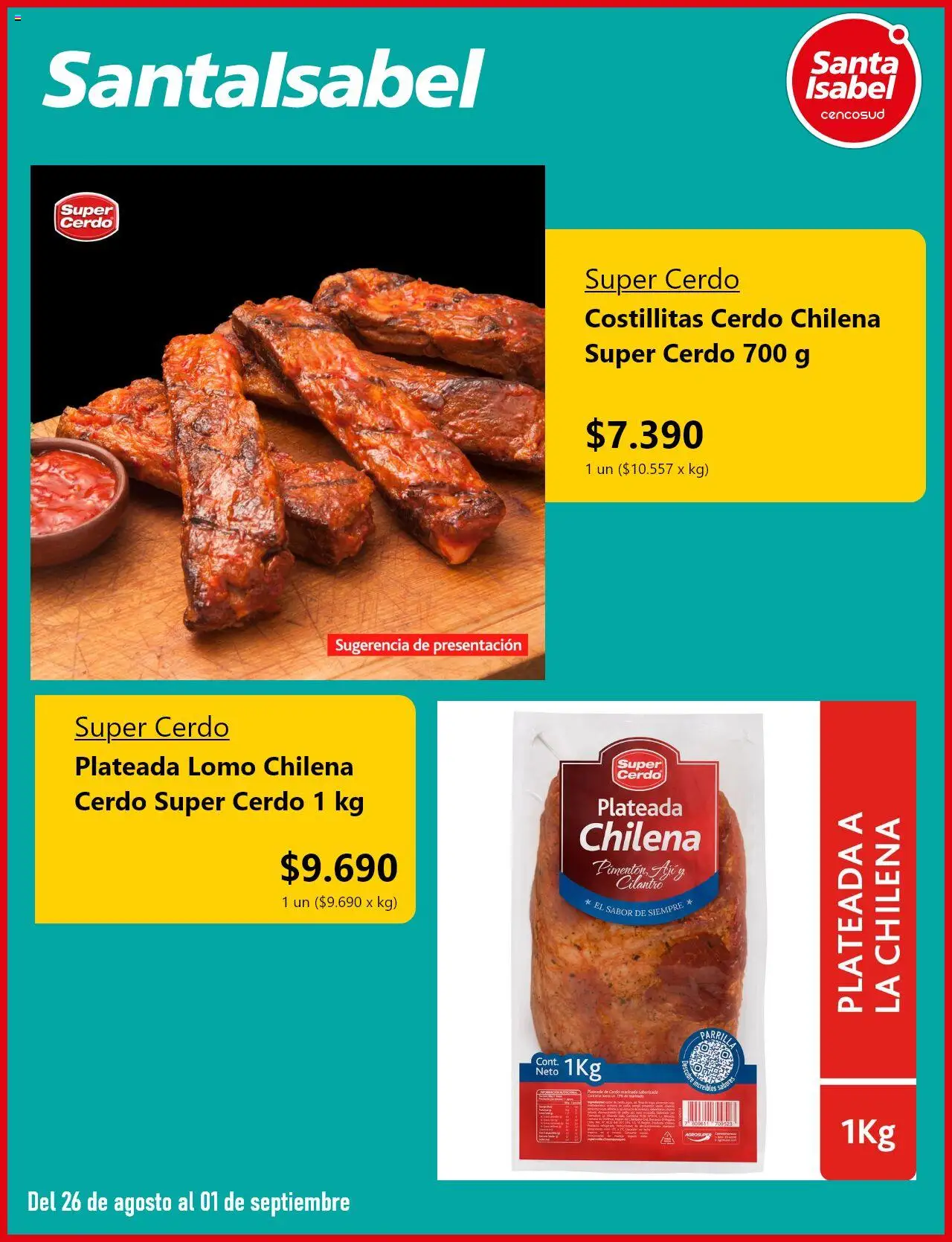 Santa Isabel ofertas  │ válido desde el 26.08.2025 | Página: 3