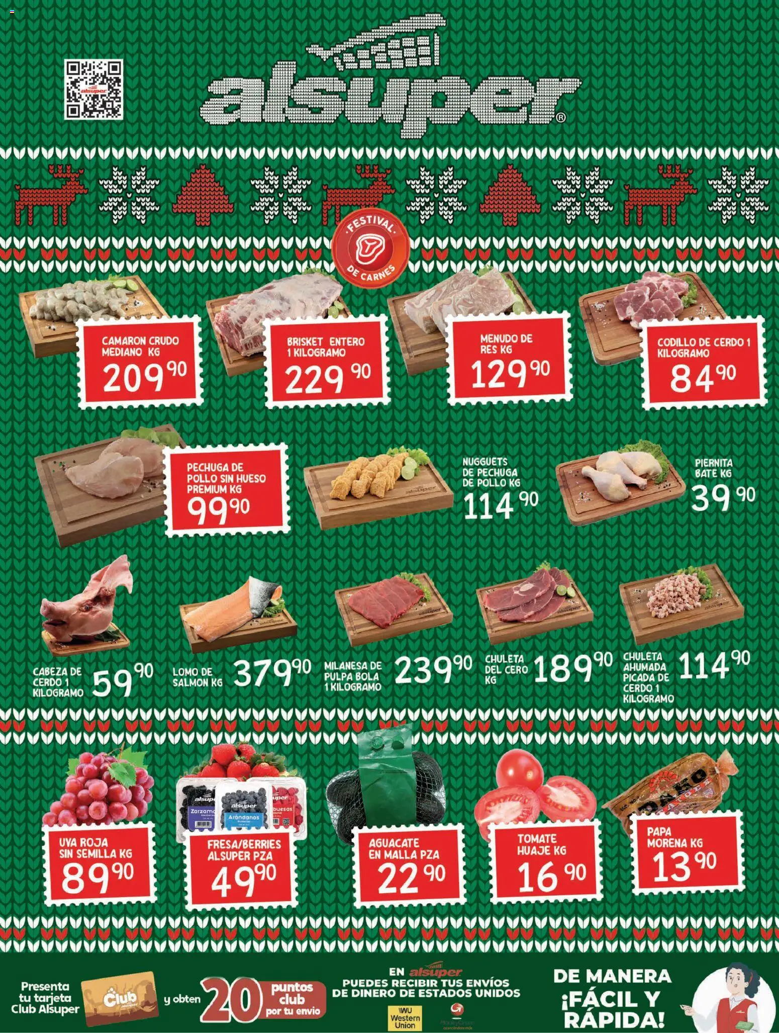 Nuevas ofertas de Alsuper válidas en toda la República Mexicana desde el 30.12.2025. ¡Encuentra las mejores ofertas en Alsuper folleto Durango! | Página: 8 | Productos: Pollo, Tomate, Res, Malla