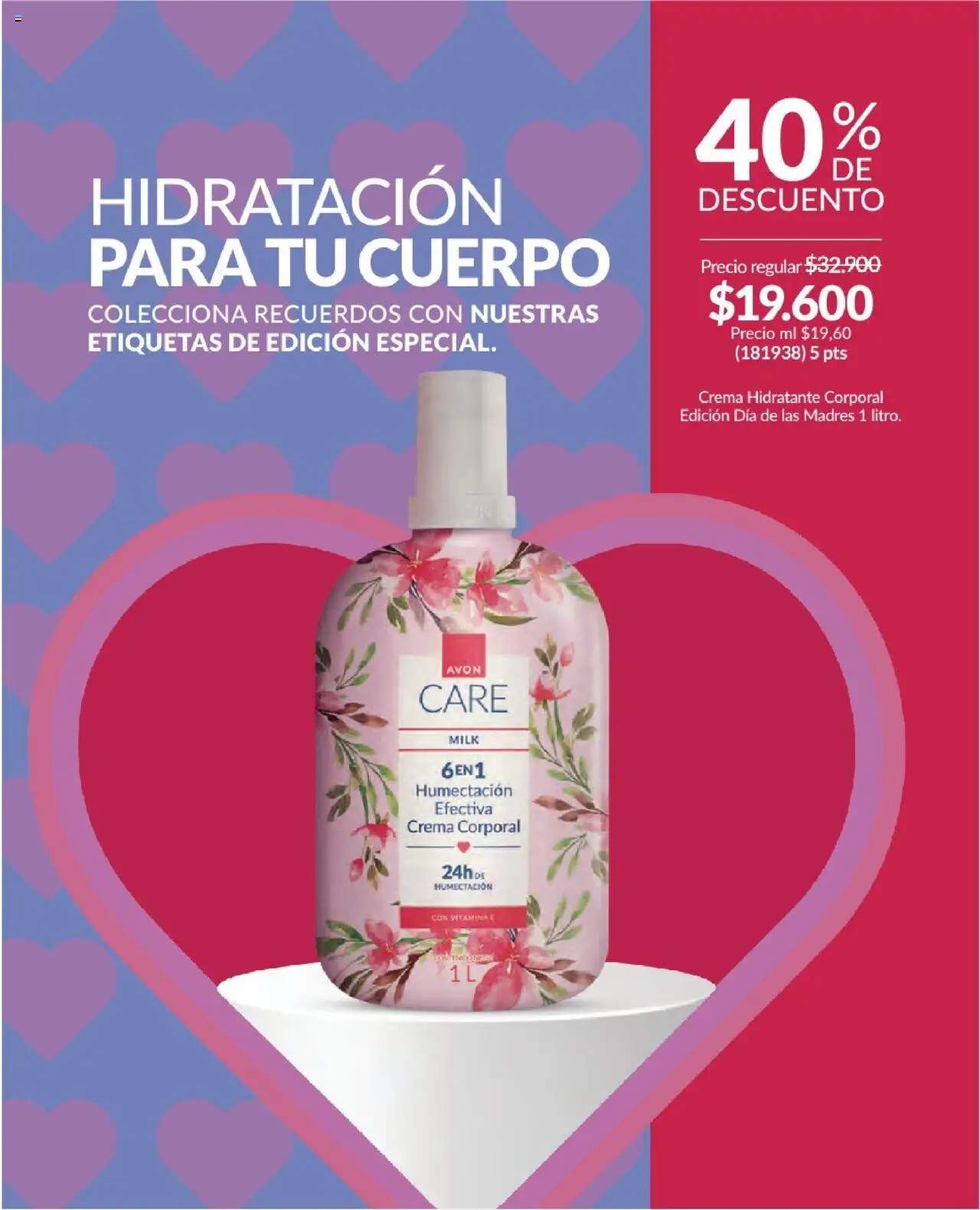 Avon revista - valida desde el 01.08.2025 | Página: 138 | Productos: Crema