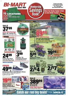 Preview of Bi-Mart weekly ads valid from 14.04.2026